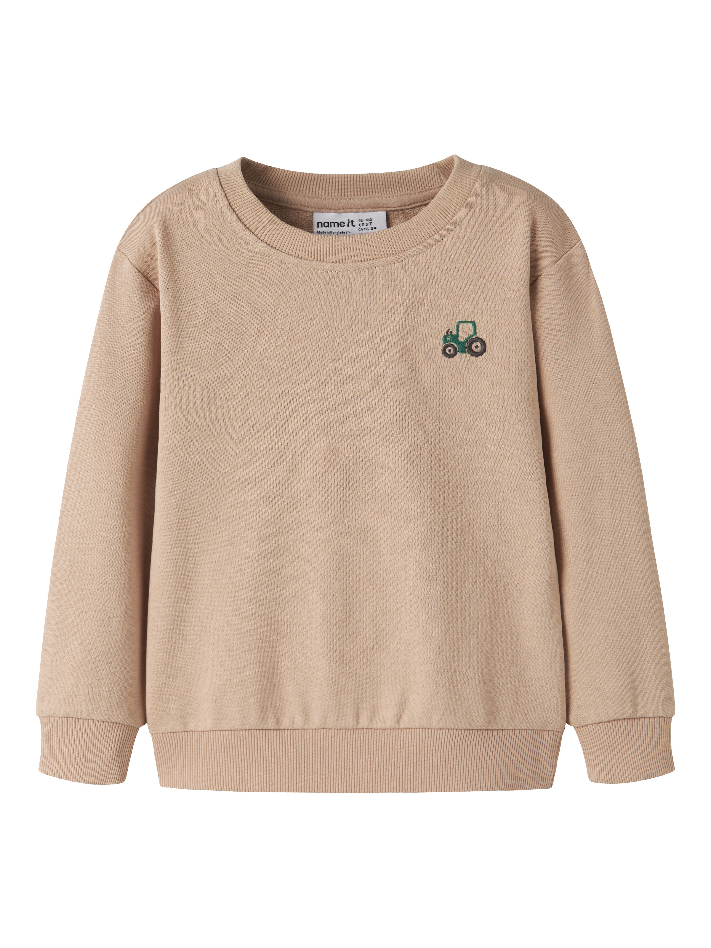 Name It »NMMVALLEN LS NREG SWEAT UNB«, Baumwollmischung, regular fit
