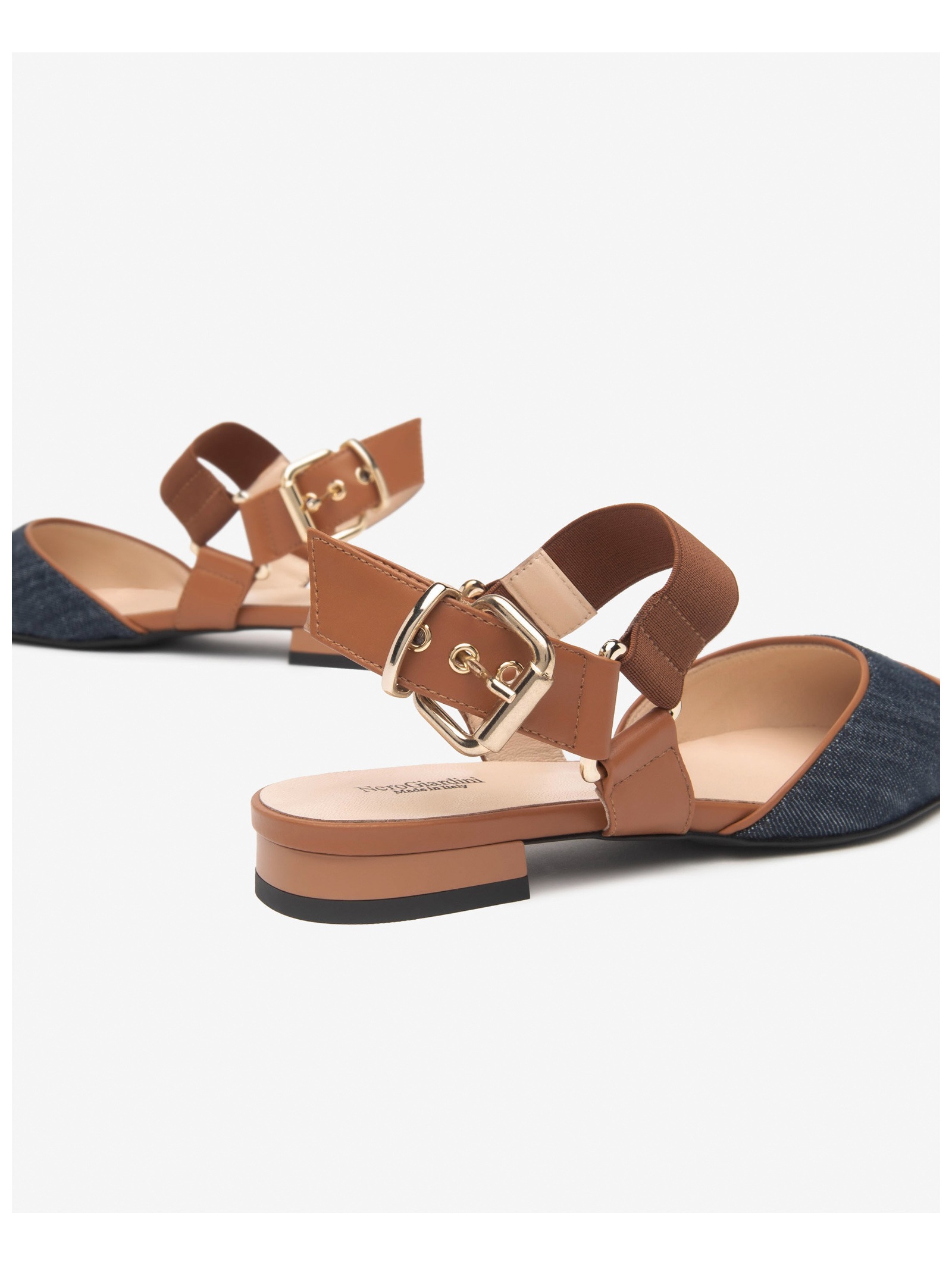 Nero Giardini Slingpumps »Nero Giardini Pumps Lederimitat/Textil«