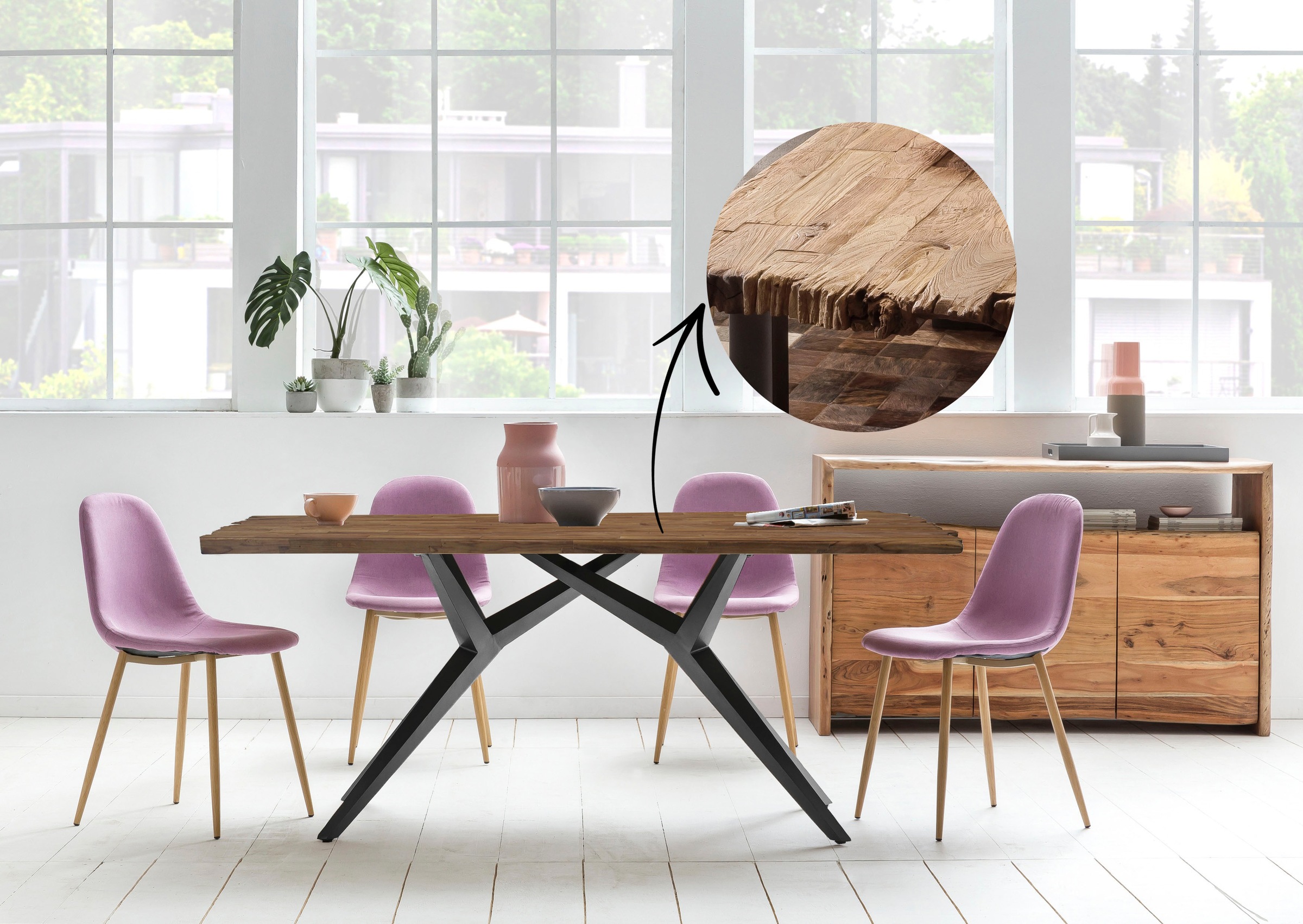 SIT Esstisch, mit Bruchkante