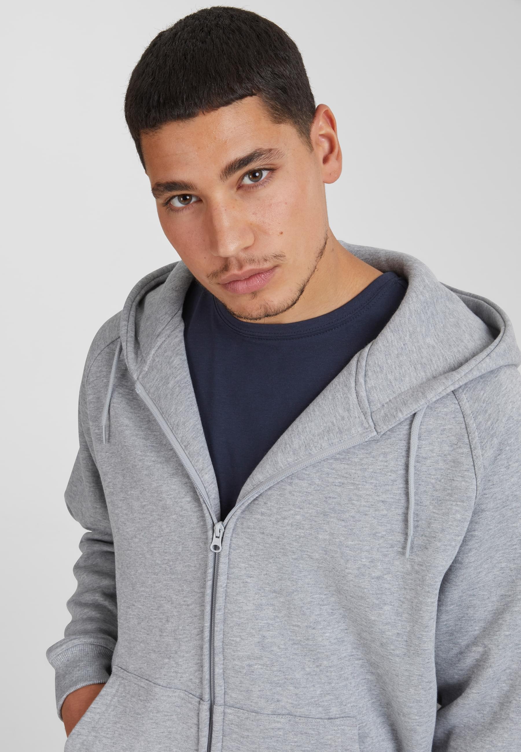 URBAN CLASSICS Sweatjacke »Urban Classics Herren Zip Hoody«