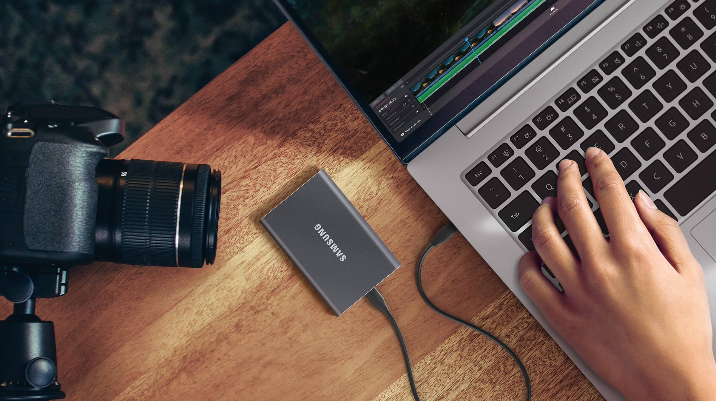 Samsung SSD-Festplatte »Portable SSD T7« 3,5 1 TB