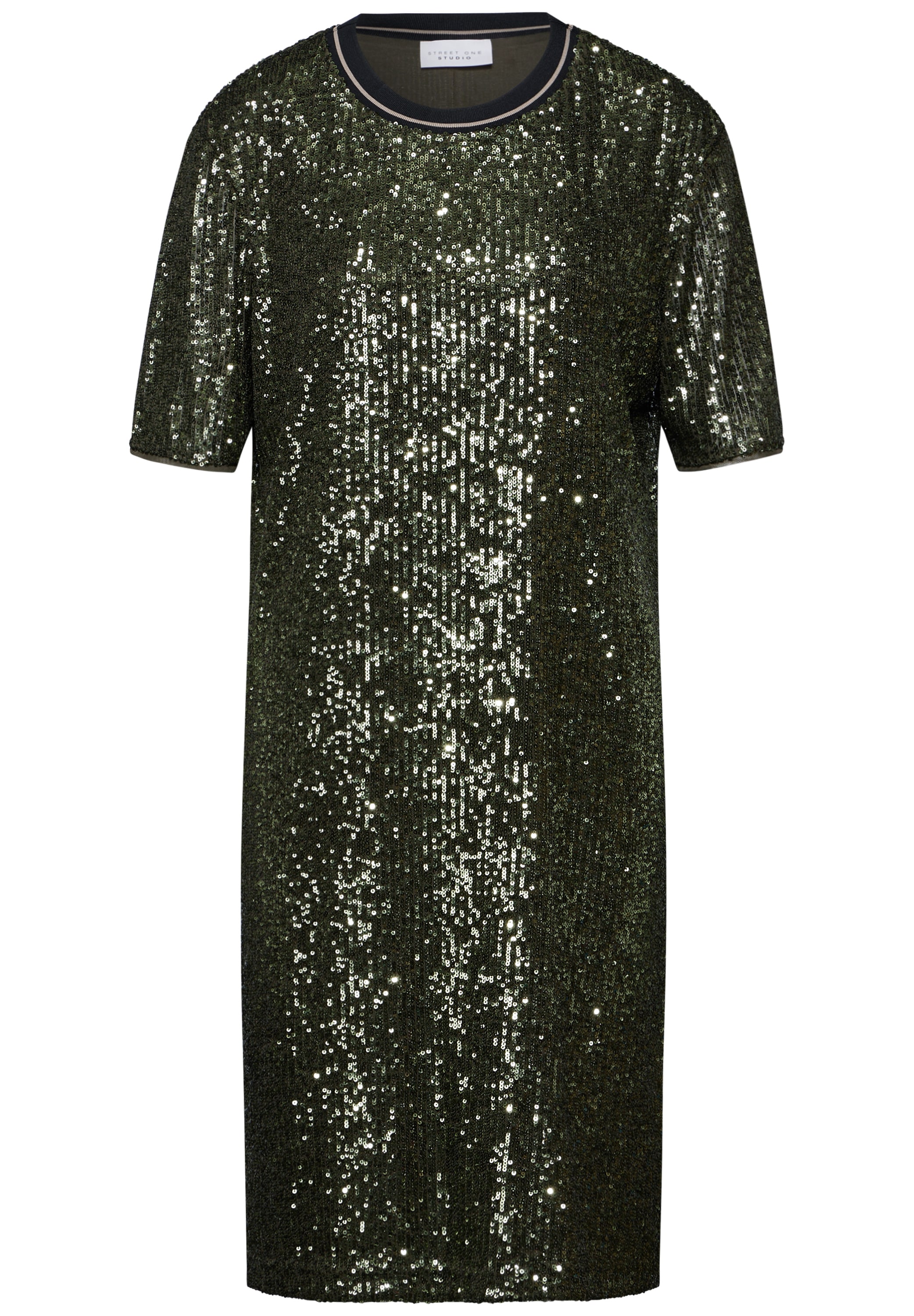 STREET ONE STUDIO Shirtkleid, mit Rundhalsausschnitt