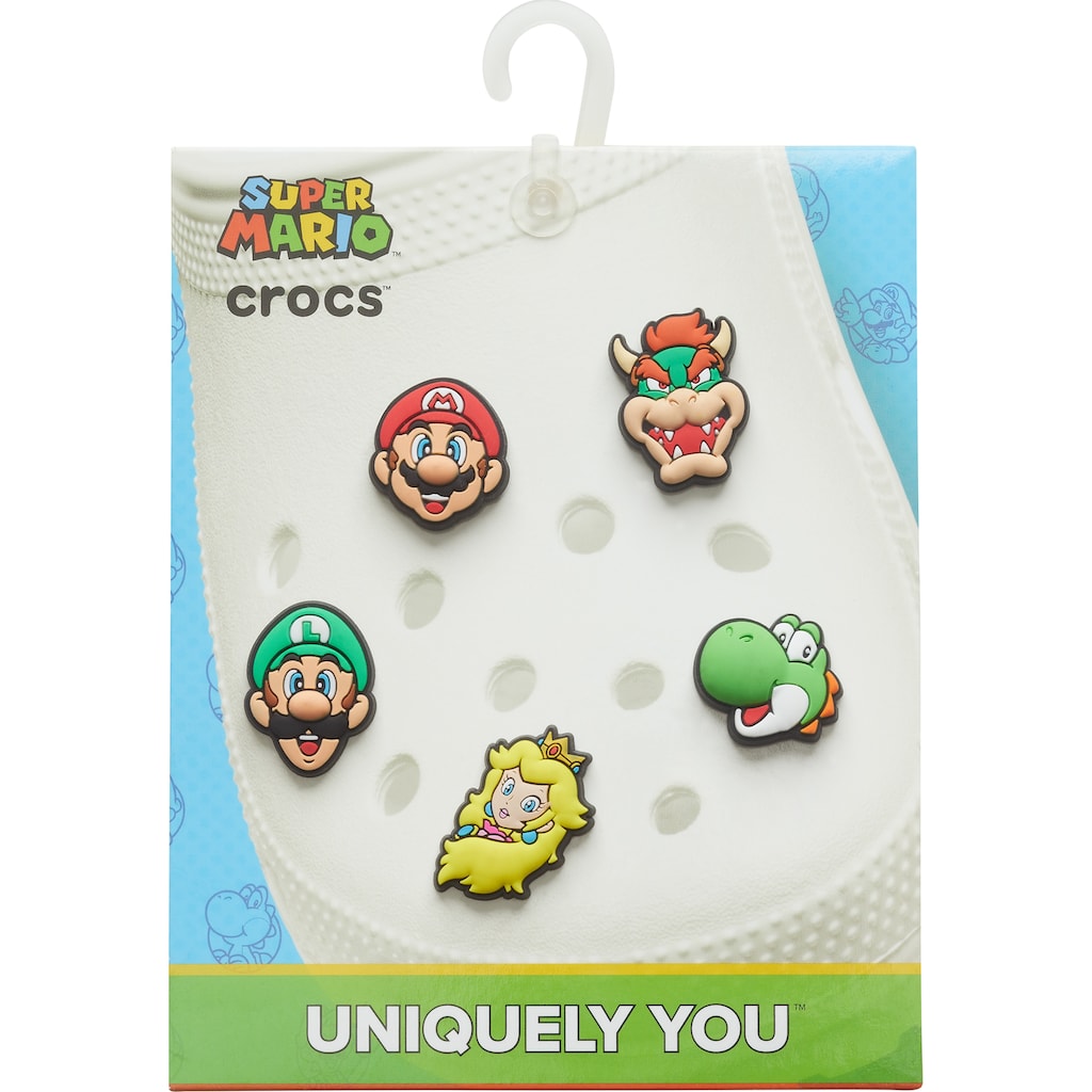 Crocs Schuhanstecker »Jibbitz™ Super Mario«, (Set, 5 tlg., Kein Spielzeug. Nicht geeignet für Kinder unter 3 Jahren.)