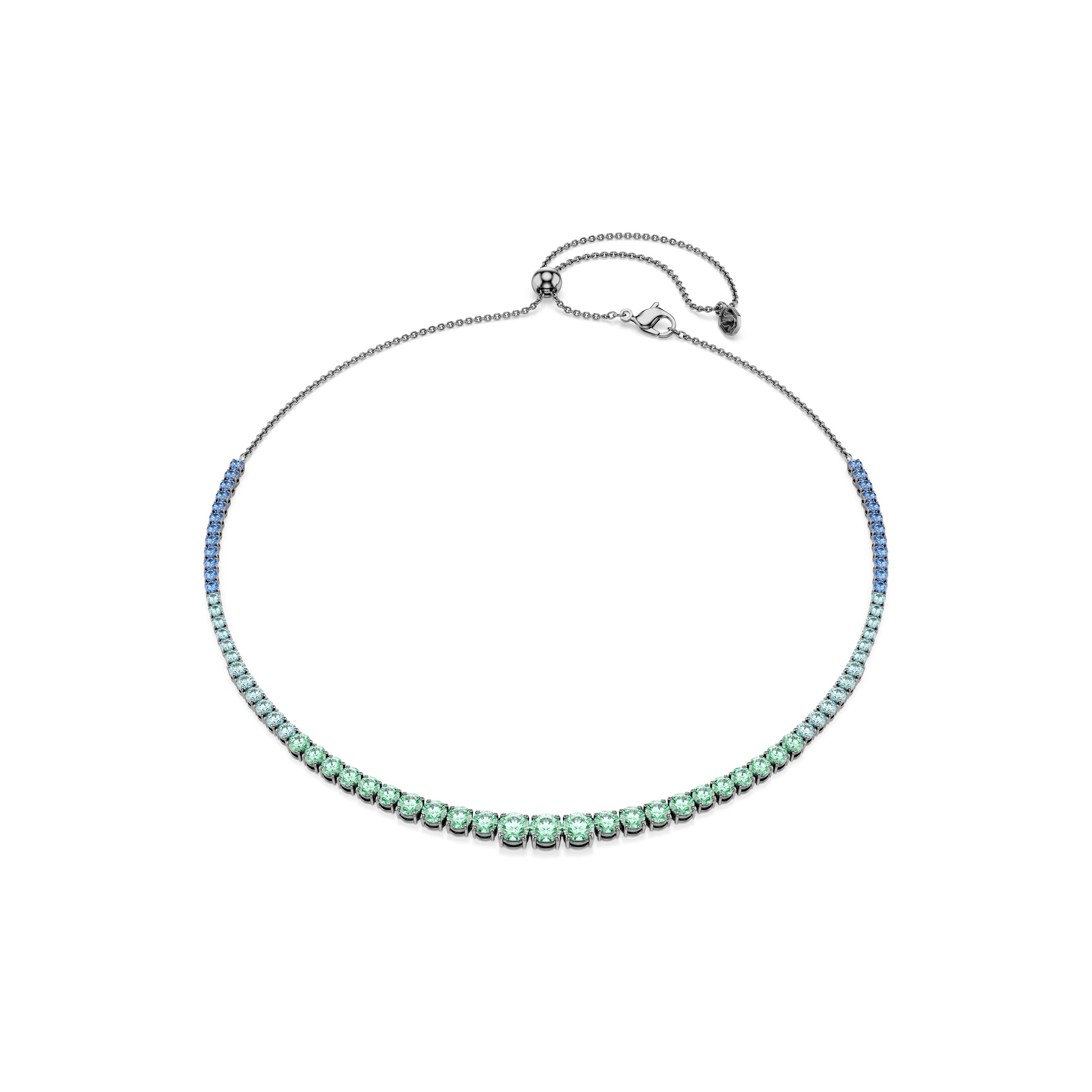 Swarovski Collier »Schmuck Geschenk Matrix Halskette Farbverlauf« mit Swarovski® Kristall