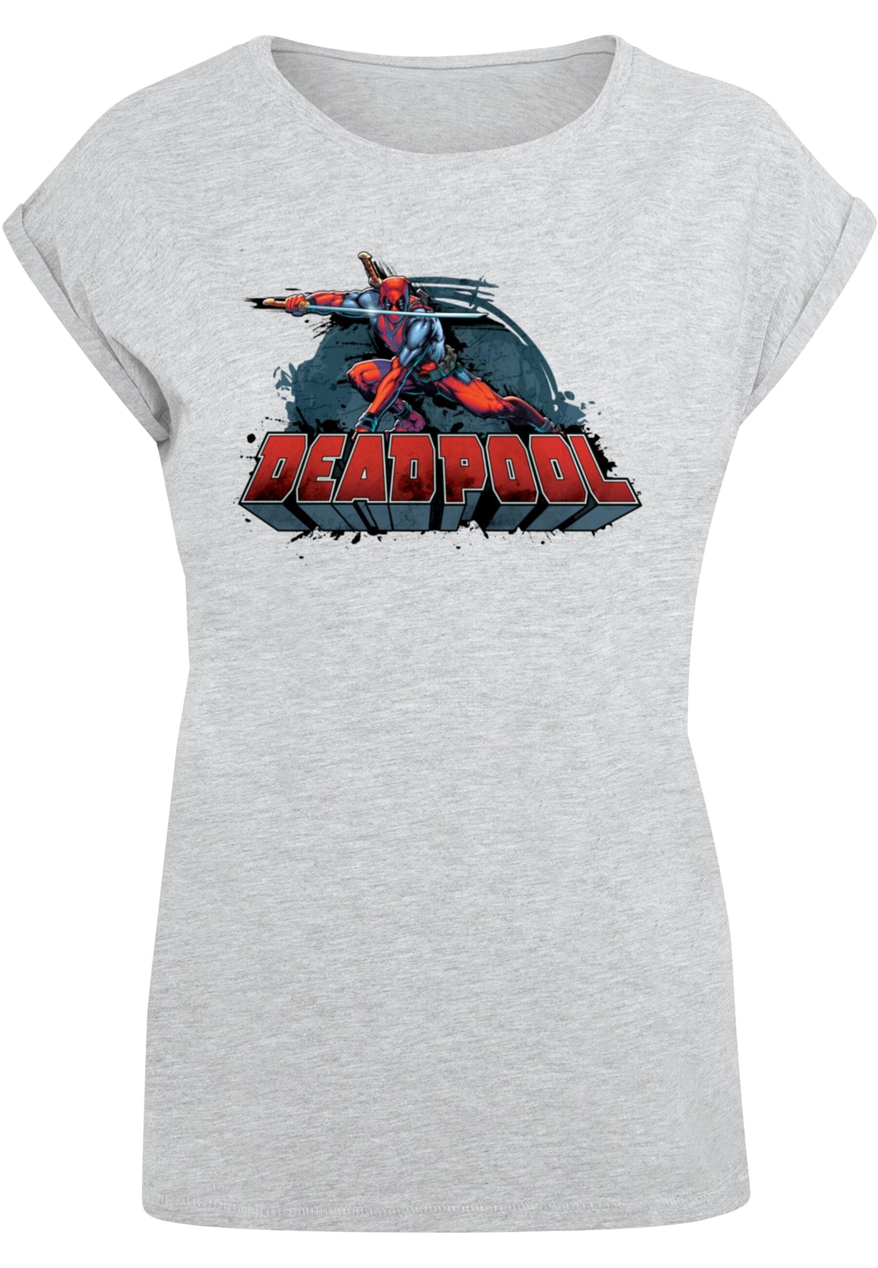 T-Shirt »ABSOLUTE CULT Damen Ladies Deadpool - Sword Logo T-Shirt«