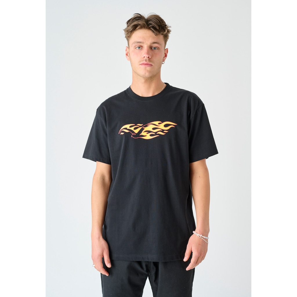 Cleptomanicx T-Shirt »Flaming Gull«