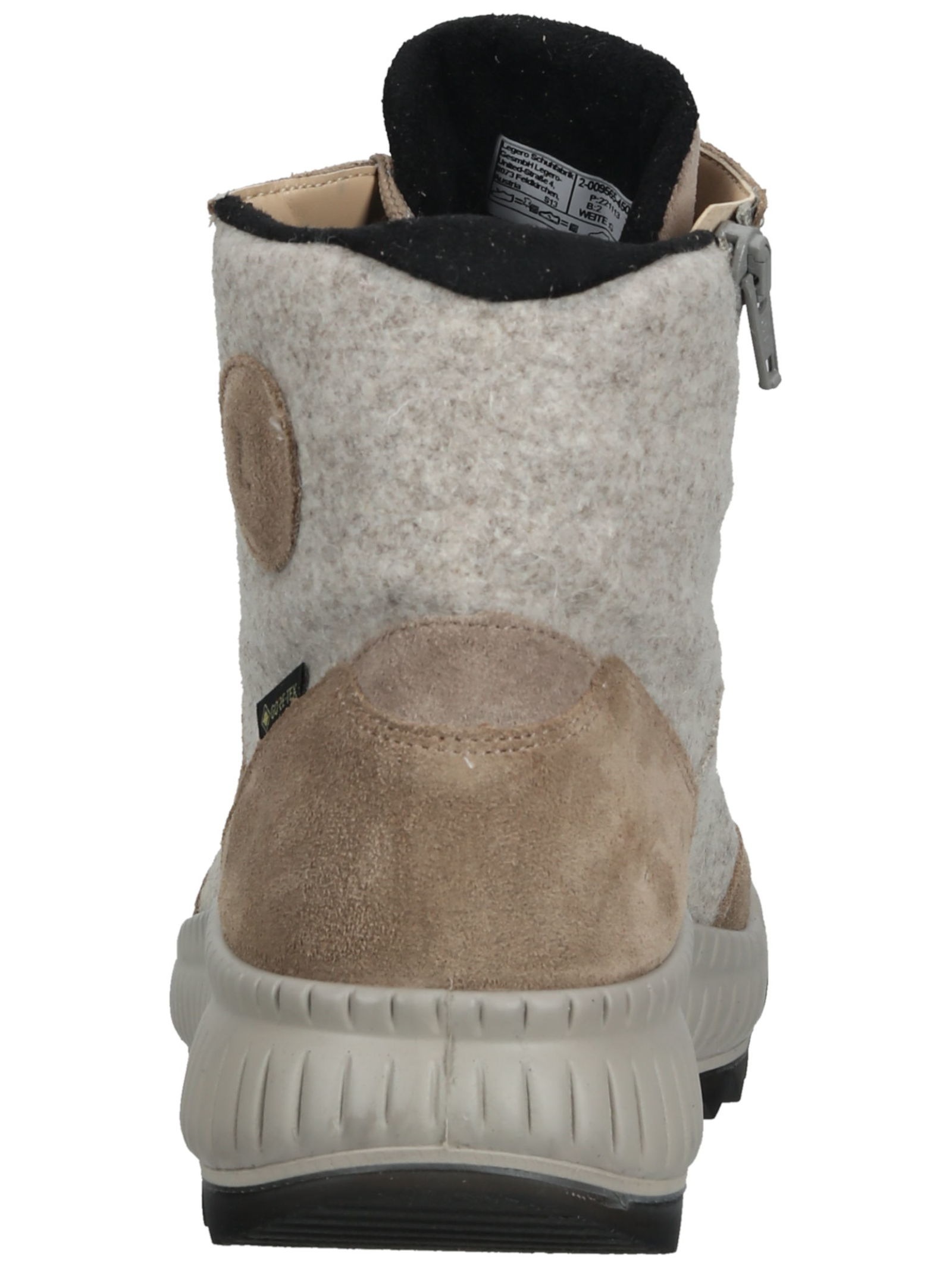 Legero Schnürstiefelette »Legero Stiefelette Veloursleder/Textil«