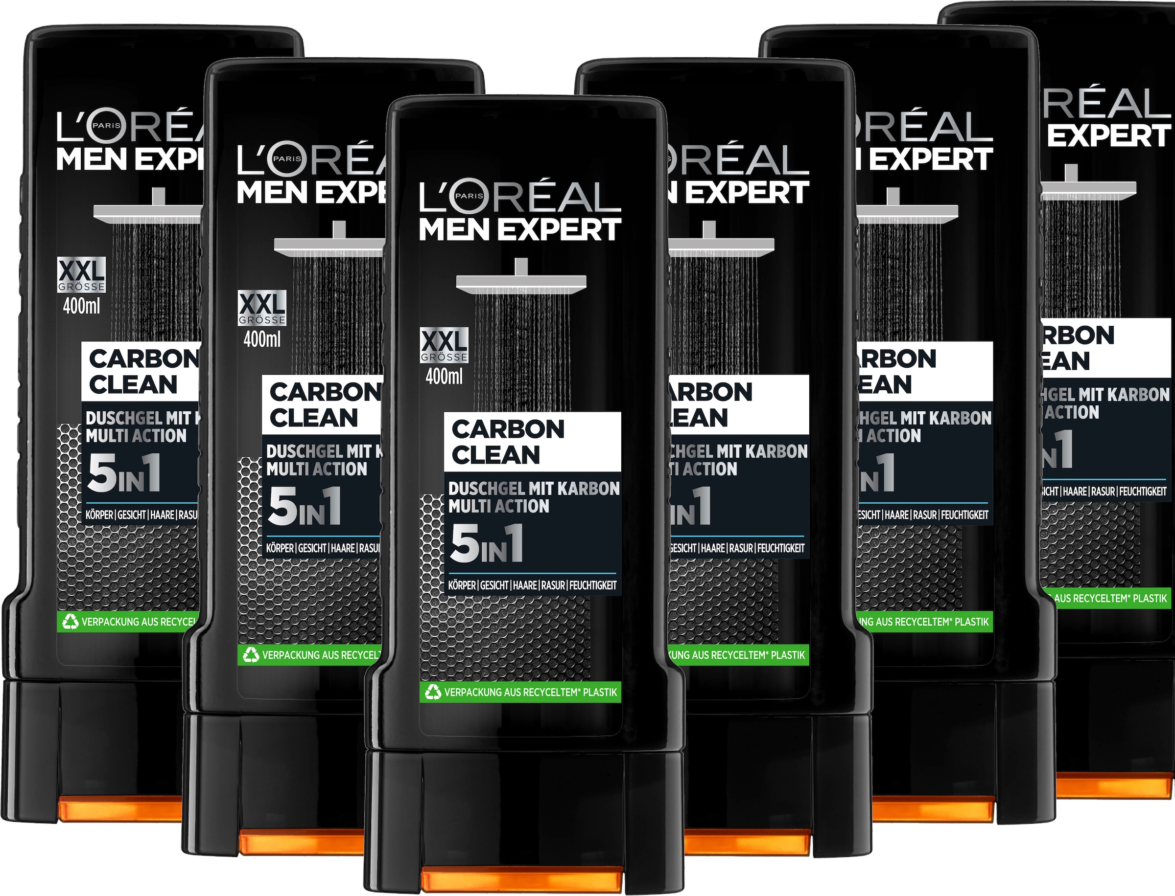 Black Friday L\'ORÉAL PARIS MEN EXPERT Duschgel »Carbon Clean 5in1 XXL«,  (Packung, 6 tlg.) | BAUR | Bartpflege-Sets
