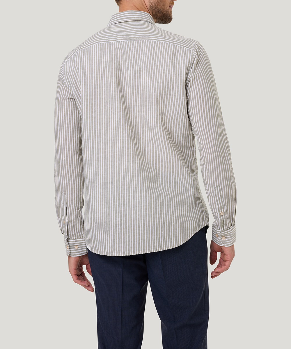 Pierre Cardin Langarmhemd »Kent,MF,TW106«, mit Streifen Muster