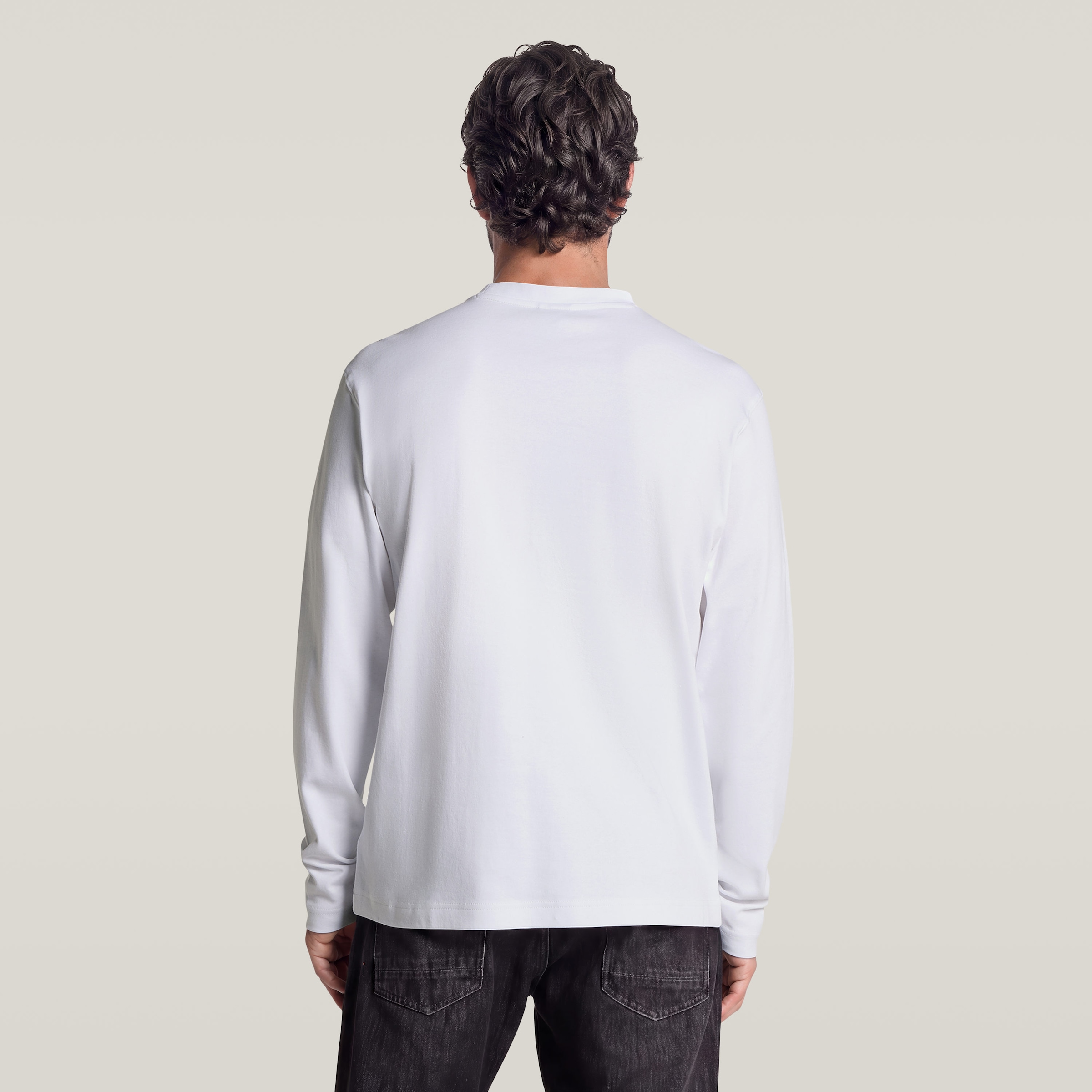 G-STAR Langarmshirt »True Regular r t ls« aus Baumwolle, Rundhals
