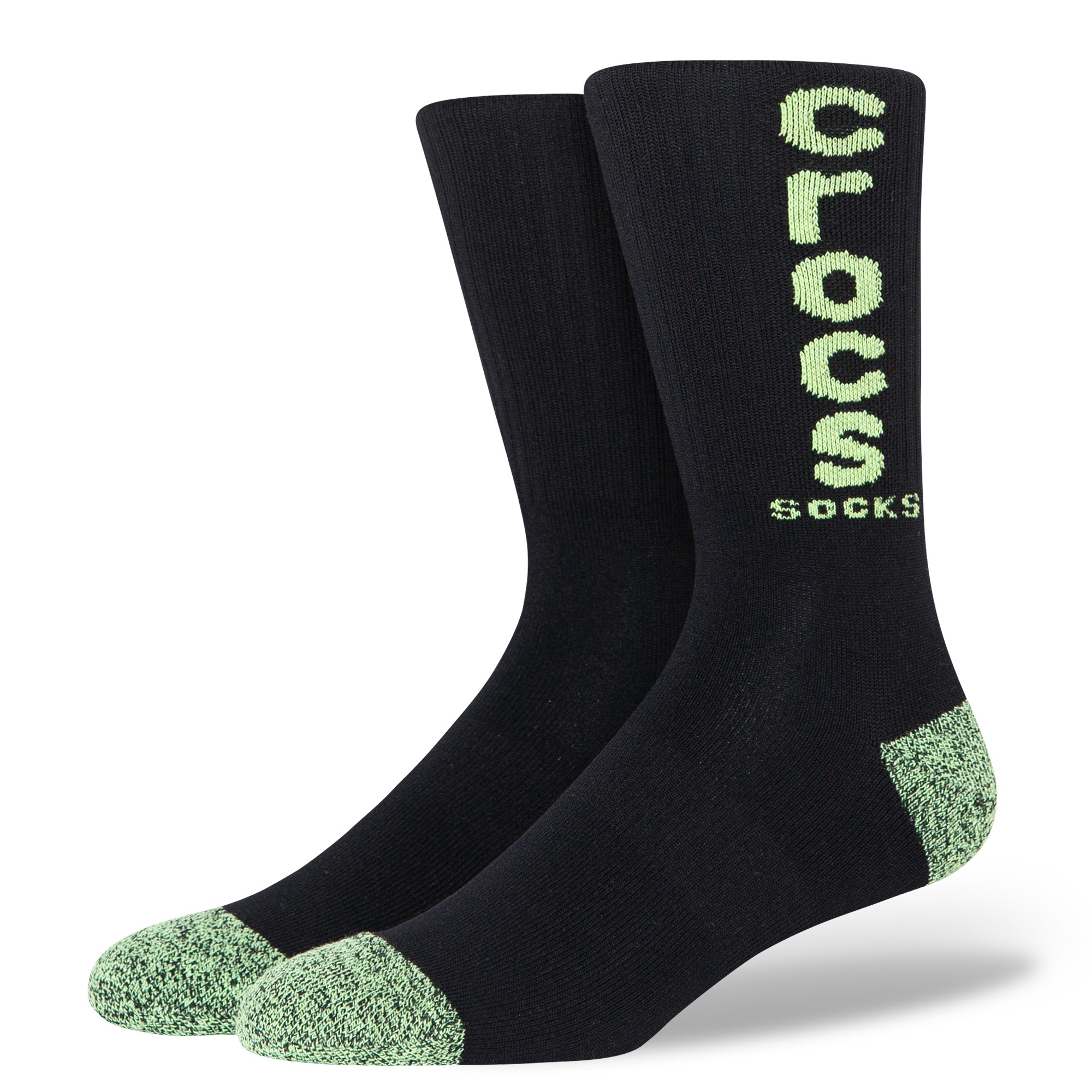 Black Friday Crocs Socks Schrift | BAUR neonfarbener (1 Glow Crew«, »Crocs Freizeitsocken Paar), mit Logo