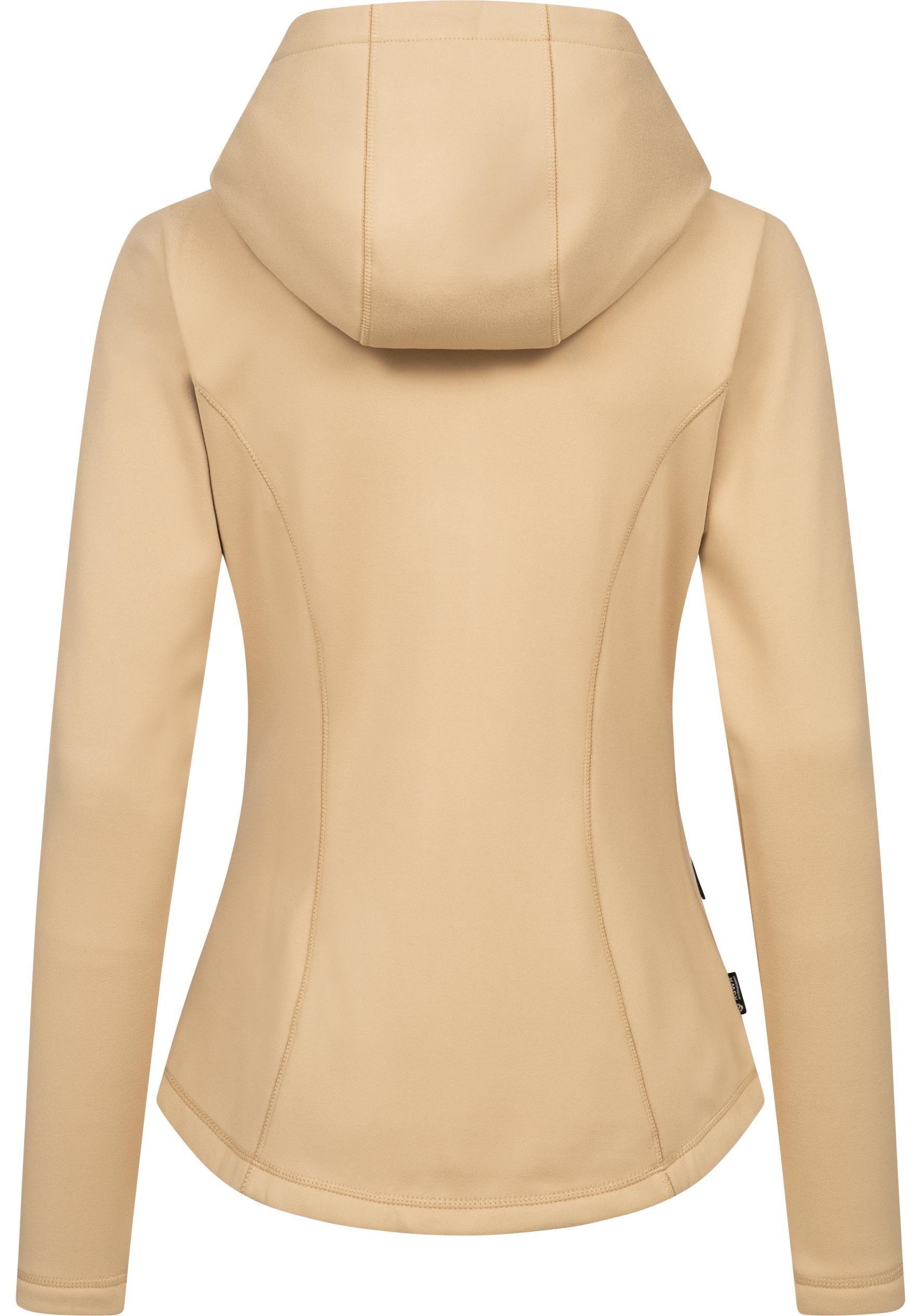 Ragwear Kapuzensweatjacke »Lyshka«, Sportliche weiche und elastische Kapuzenjacke