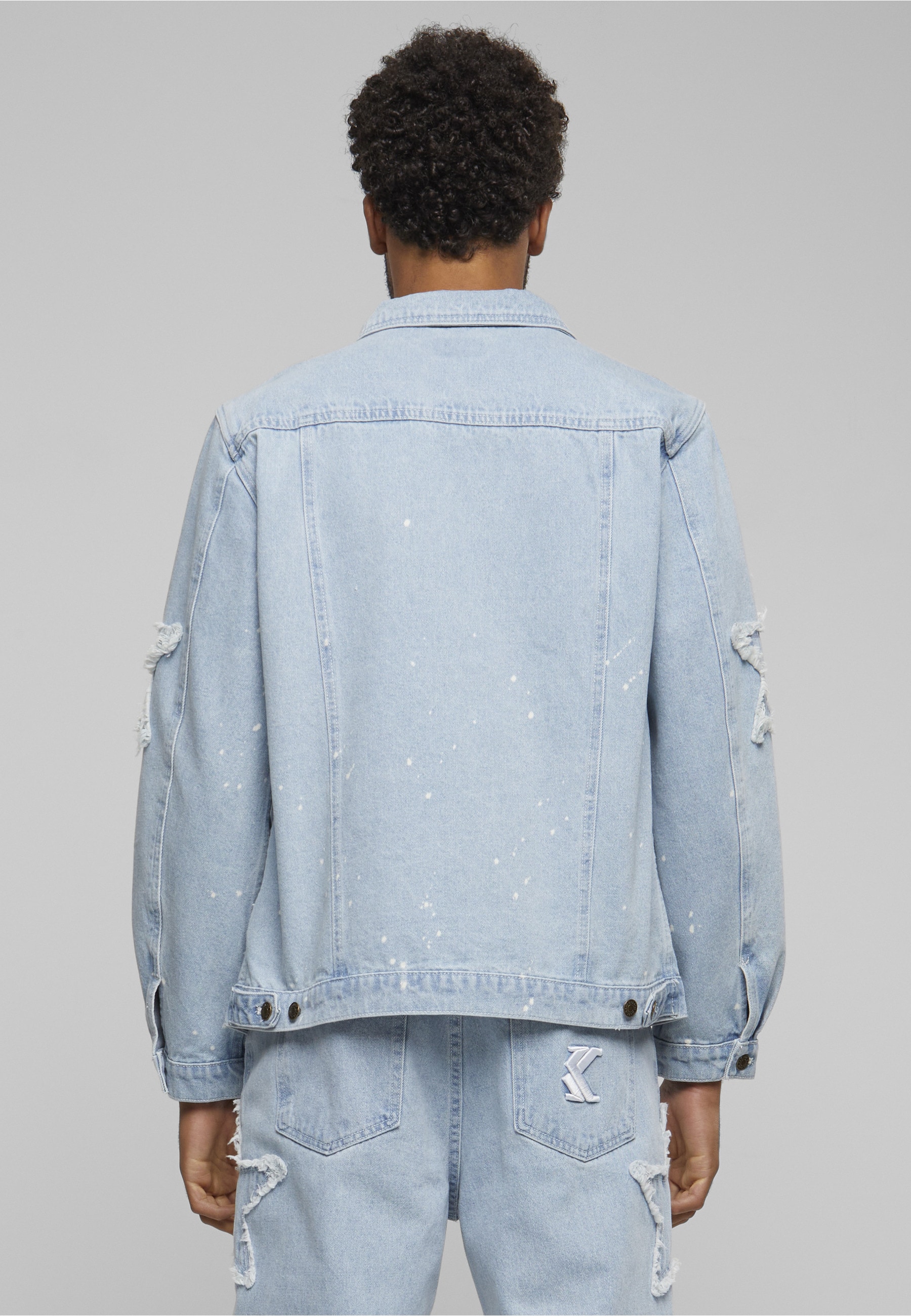 Karl Kani Jeansjacke »Karl Kani Herren« 1 Stk. tlg. ohne Kapuze