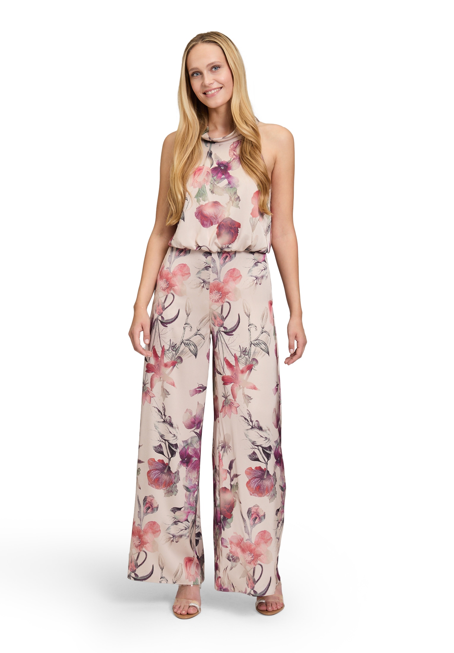 Vera Mont Overall "Damen Jumpsuit mit Blumenprint", 1 Stk. günstig online kaufen