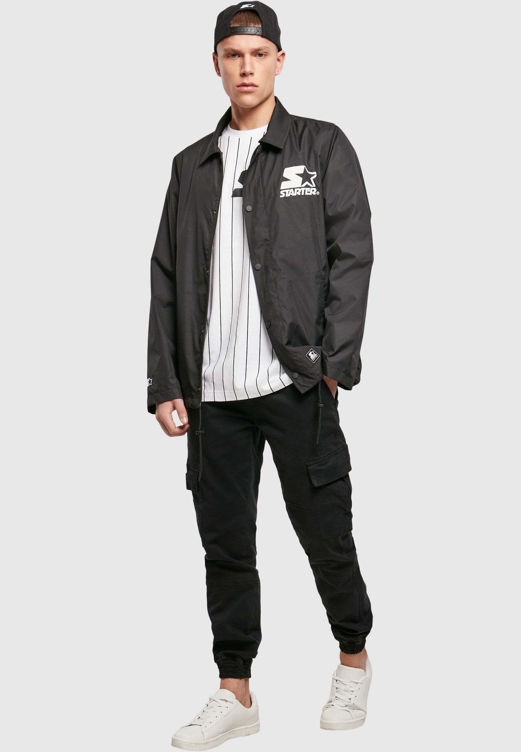 Starter Black Label Allwetterjacke »Starter Black Label Herren Starter Coach Jacket«, (1 St.), ohne Kapuze
