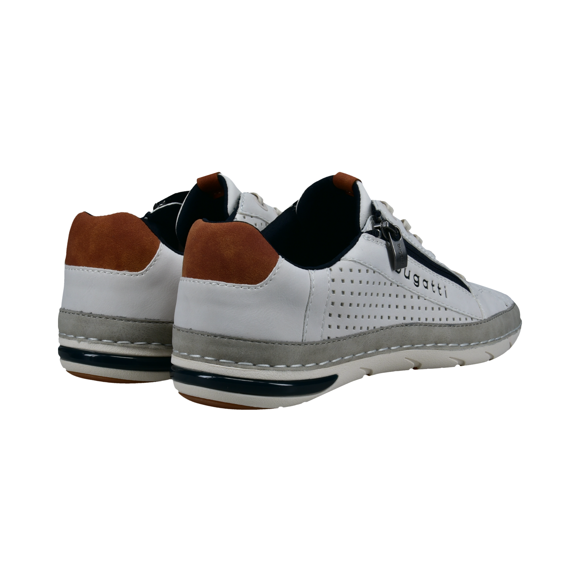 bugatti Sneaker Halbschuh, Freizeitschuh mit praktischem Reißverschluss günstig online kaufen