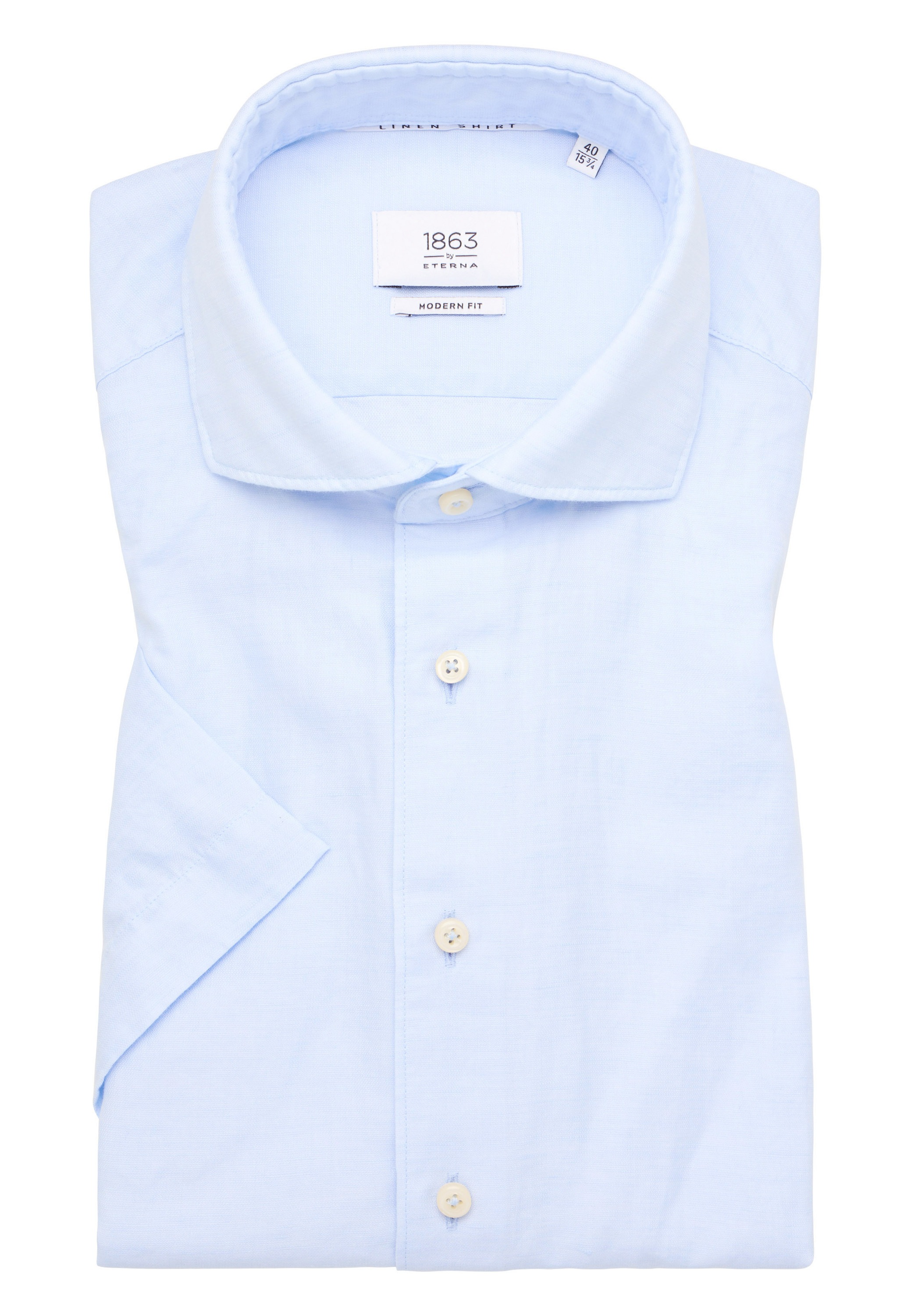 Eterna Kurzarmhemd »MODERN FIT« EASY IRON (bügelleicht)