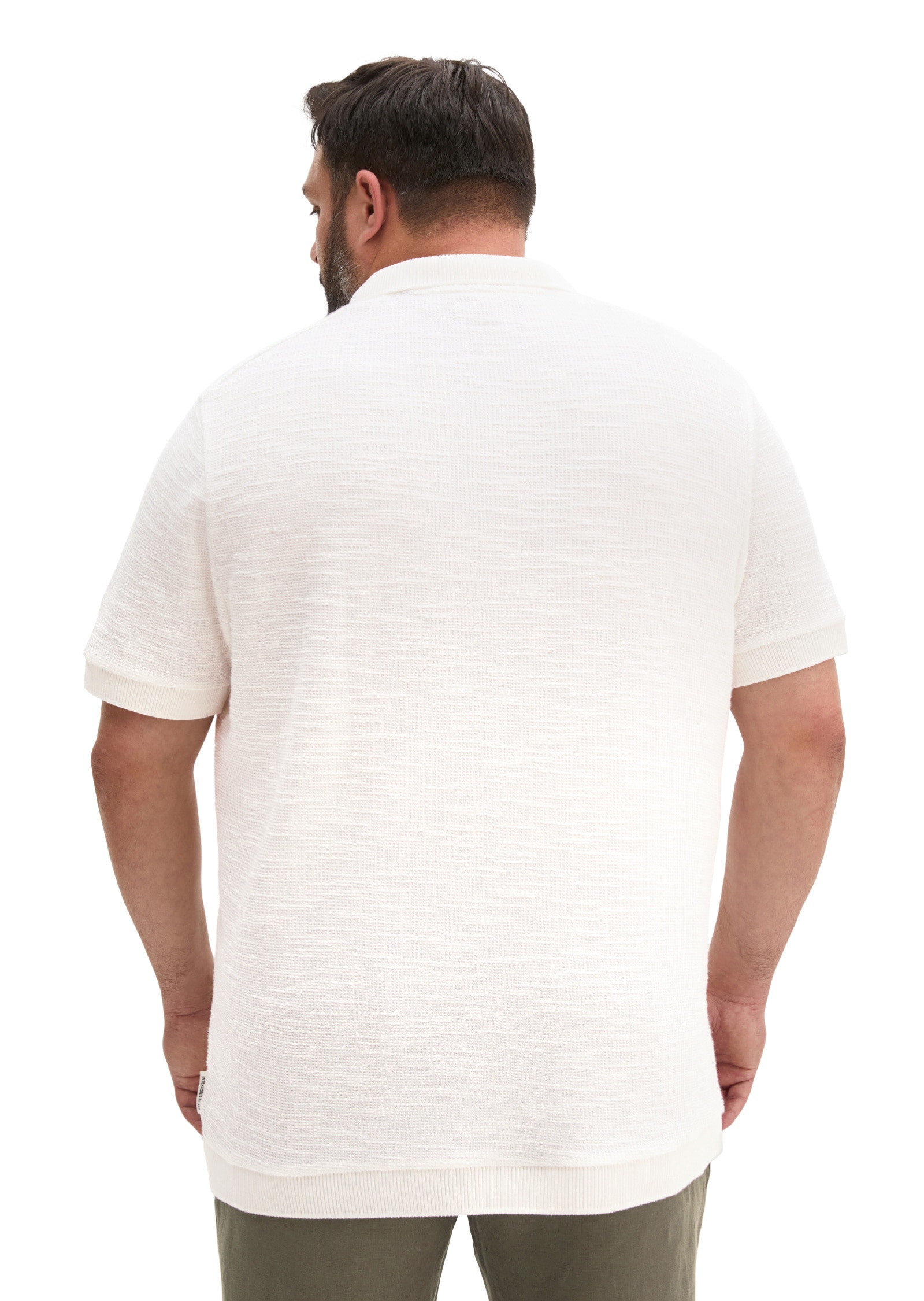Marc O'Polo Poloshirt »aus weichem Bouclé-Jersey«