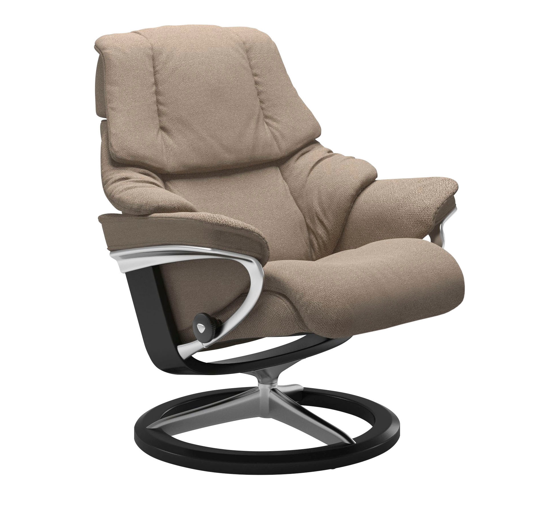 Stressless® Relaxsessel »Reno«, mit Signature Base, Größe S, M & L, Gestell Schwarz