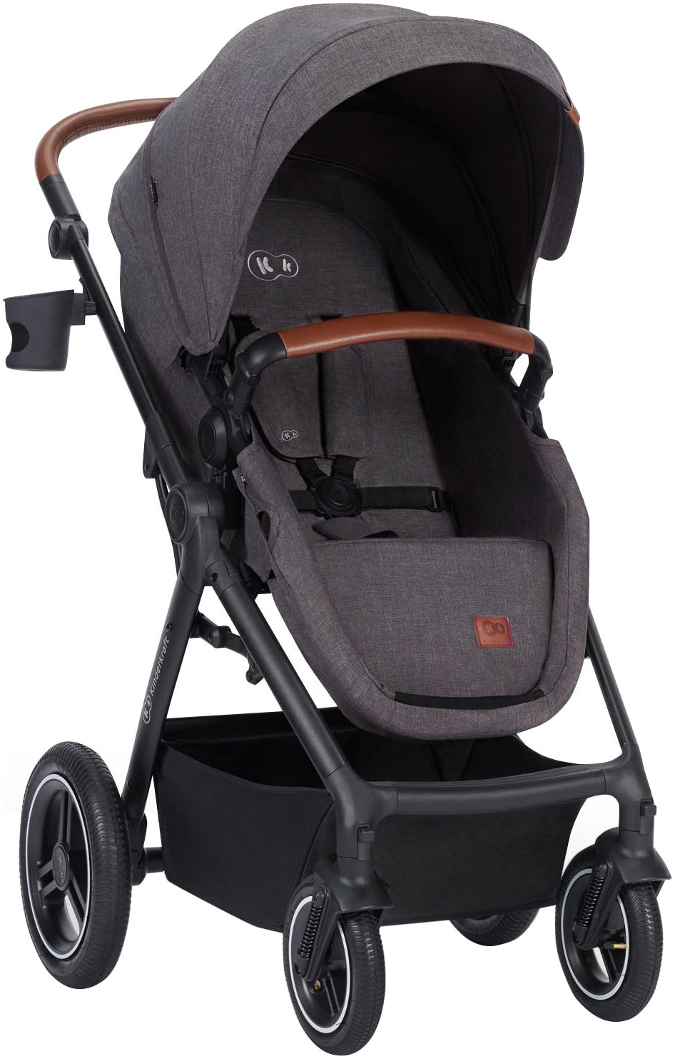 Kinderkraft Kombi-Kinderwagen »B-TOUR PRO 3in1« 22 kg inkl. Babyschale, Adaptern, Wickeltasche