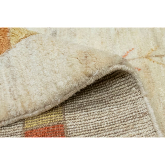 morgenland Wollteppich »Loribaft Teppich handgeknüpft beige«, rechteckig,  handgeknüpft | BAUR