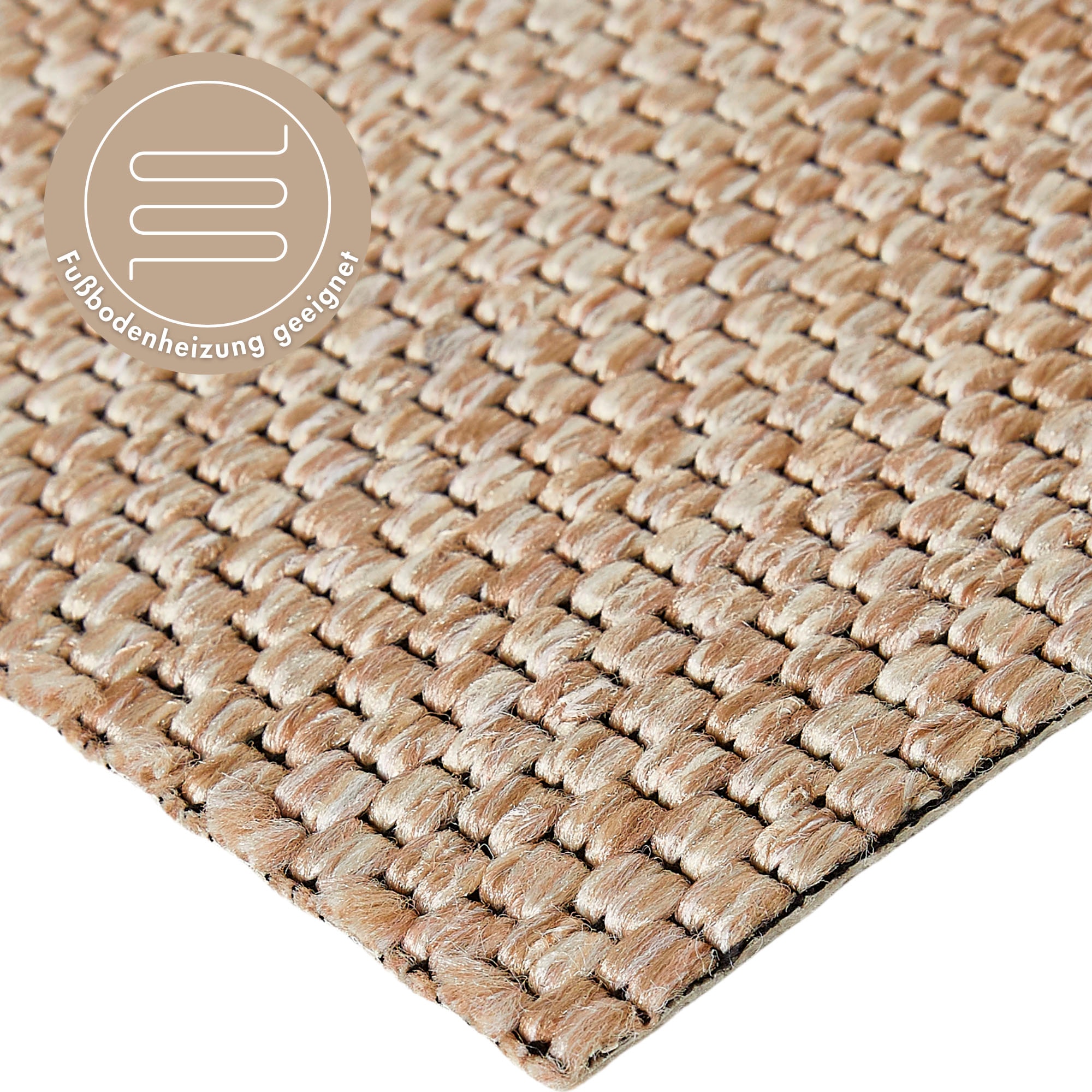 Andiamo Teppichboden »Odense, Made in Netherlands«, rechteckig, 8 mm Höhe, meliert, Breite 400 cm, mit Wabenstruktur, strapazierfähig & robust