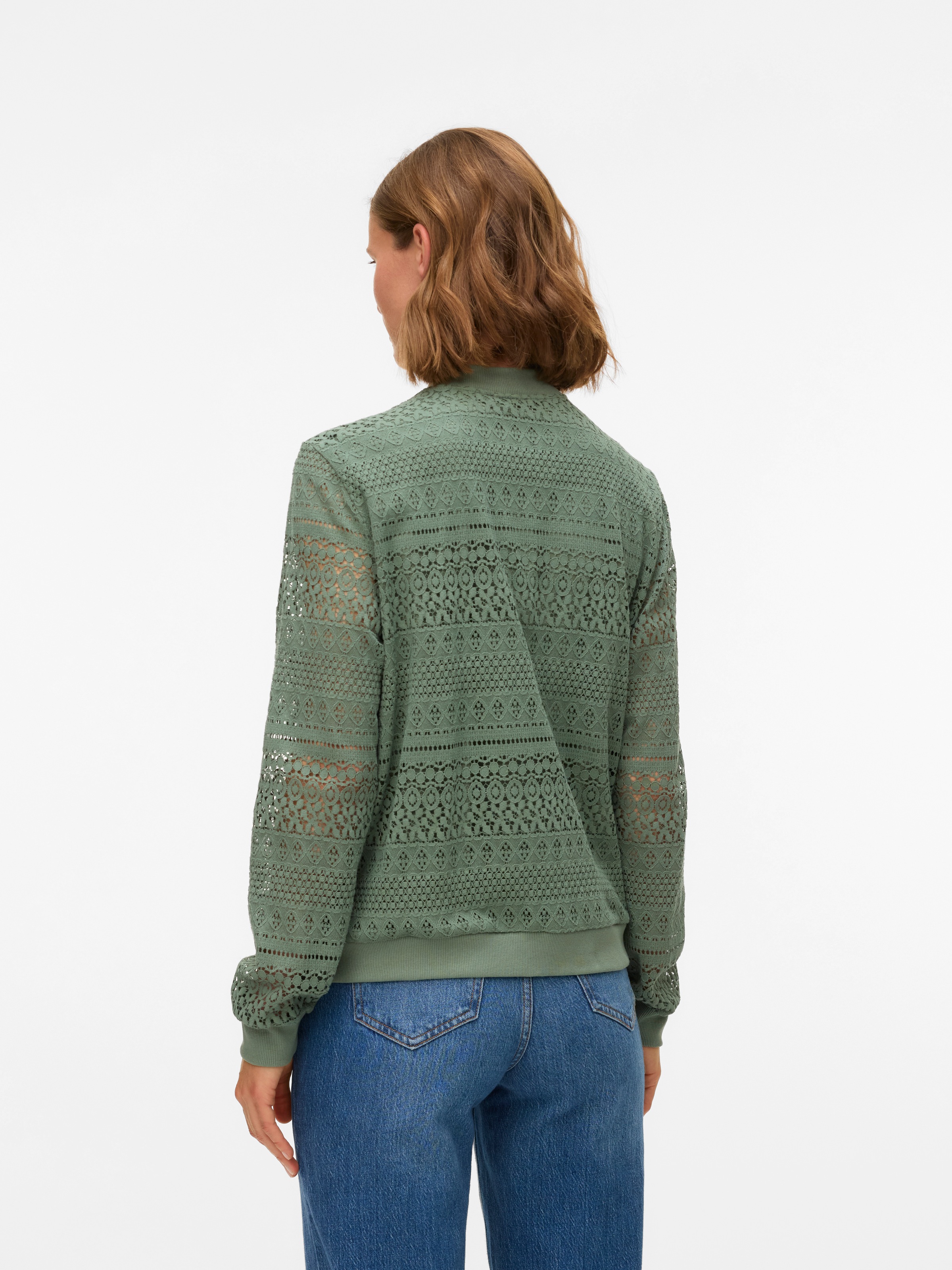 Vero Moda Bomberjacke "VMHONEY LACE BOMBER JACKET WVN GA" günstig online kaufen