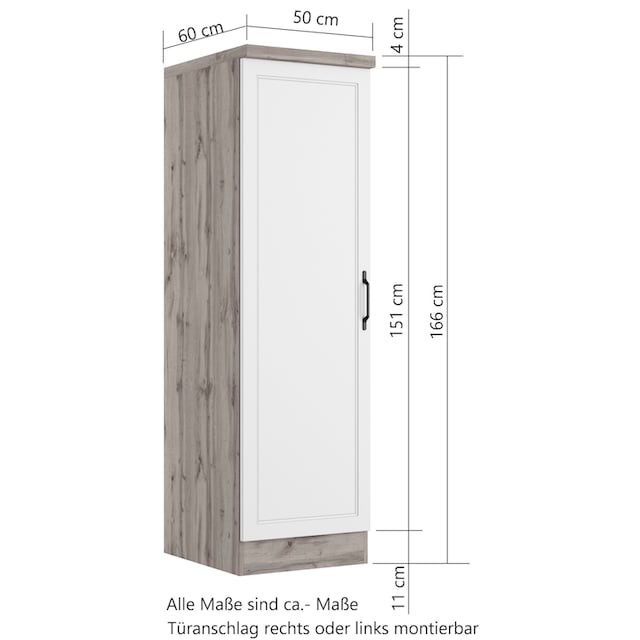 HELD MÖBEL Vorratsschrank »Lana«, Breite 50 cm bestellen | BAUR