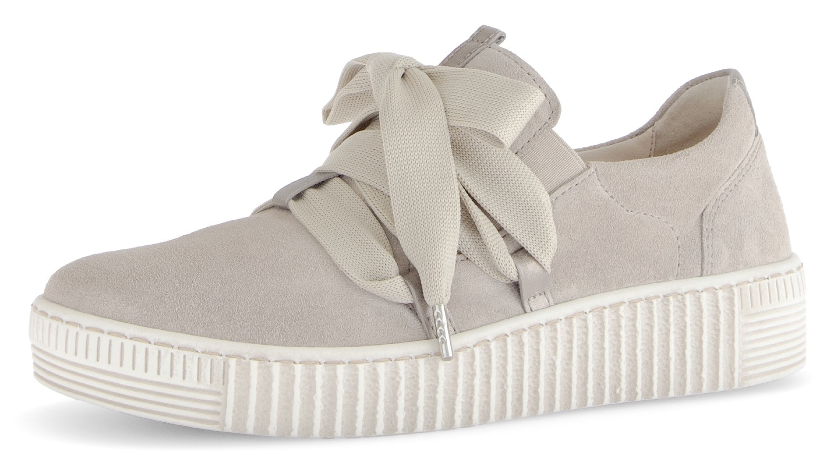 Gabor Plateausneaker, Schnürschuh, Halbschuh, Slipper mit aufgesetzter Zier günstig online kaufen