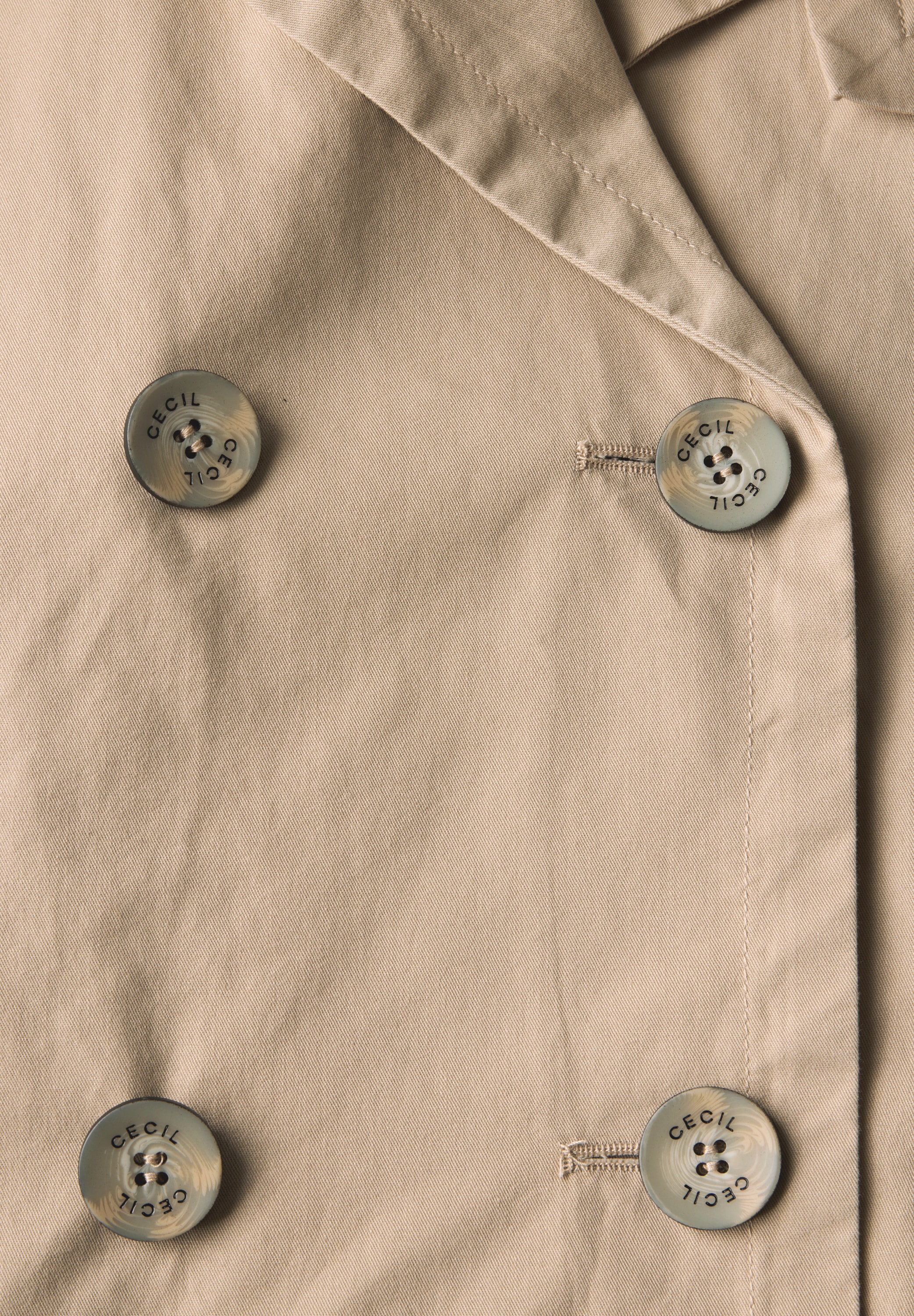 Cecil Outdoorjacke, ohne Kapuze, aus reiner Baumwolle