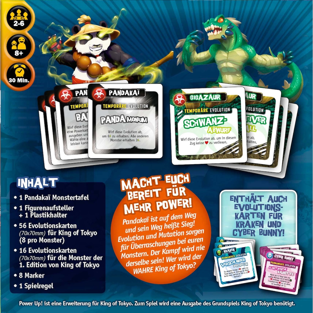 iello Spiel »Erweiterungsspiel, King of Tokyo Power Up«