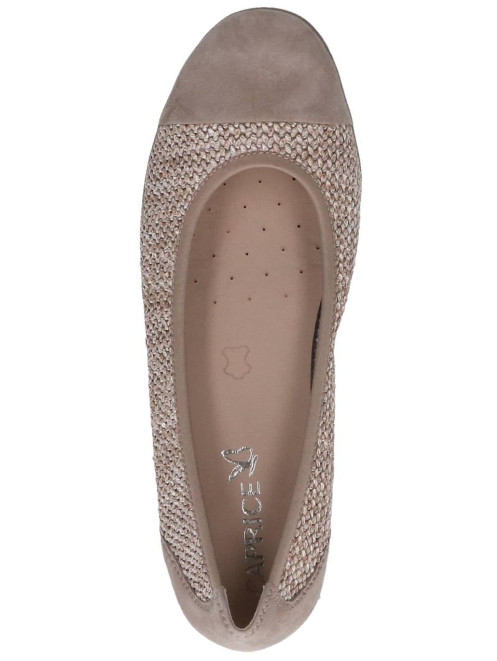 Caprice Ballerina »Caprice Ballerinas Leder/Textil«