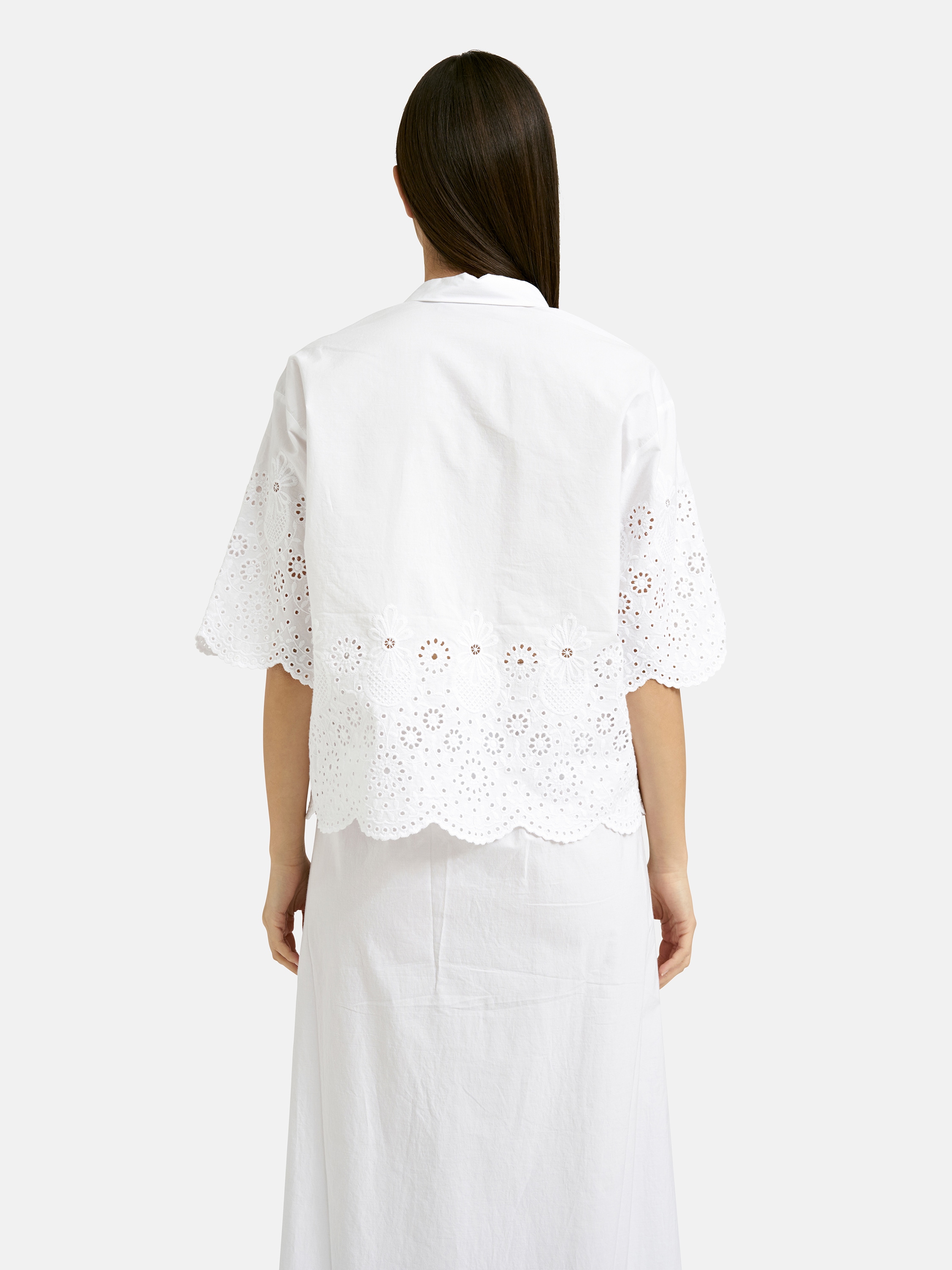 Smith & Soul Kurzarmbluse aus Baumwolle