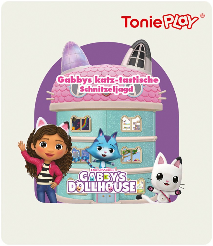 tonies Hörspiel »Gabby's Dollhouse: Gabby´s katz-tastische Schnitzeljagd«, (Packung)