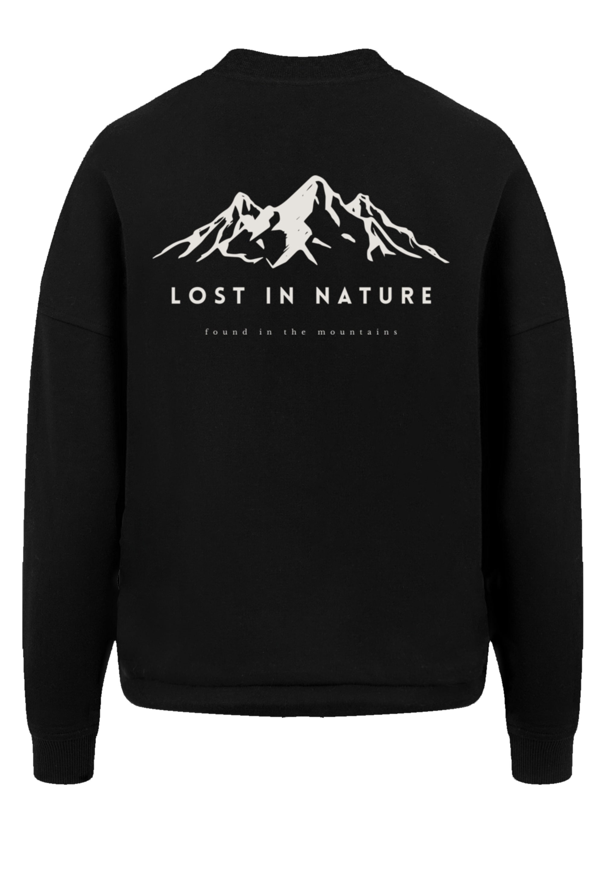 F4NT4STIC Sweatshirt »Lost in nature«, Print
