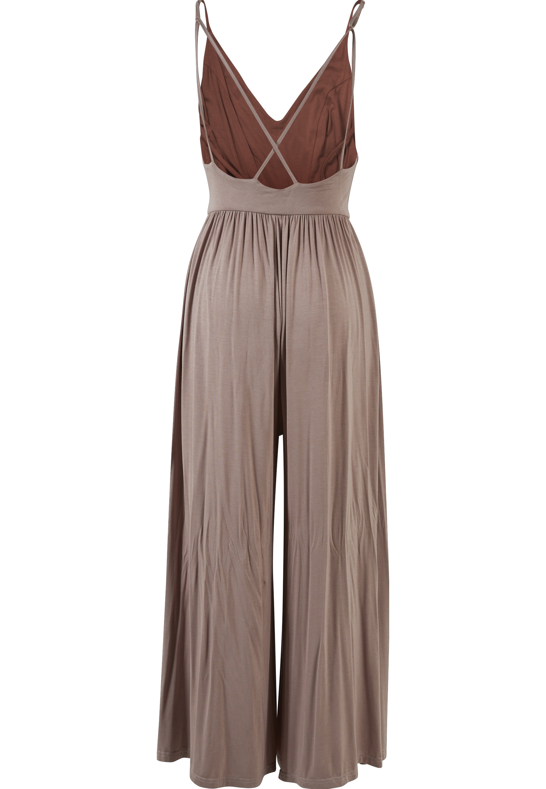 URBAN CLASSICS Jumpsuit »Urban Classics Damen Ladies Modal Spaghetti Jumpsuit« 1 Stk.