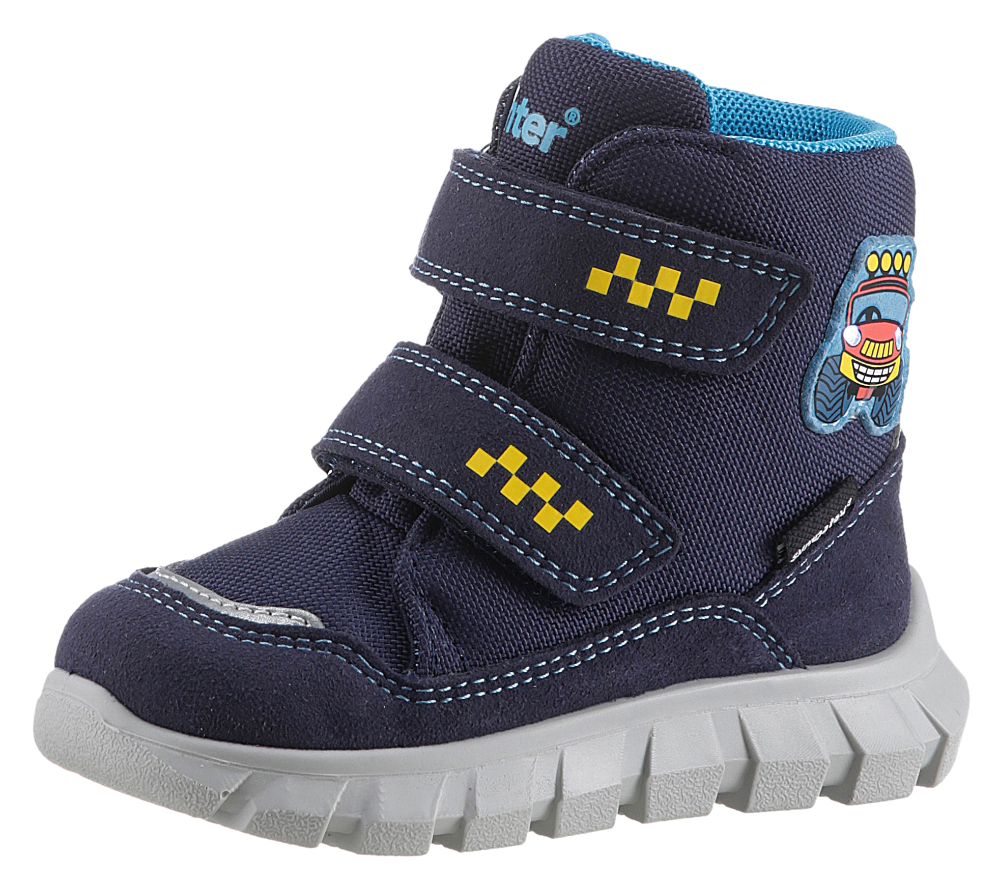 Winterboots »Snow Mini, WMS: Mittel«, Snowboots, Klettstiefel mit wasserdichter...