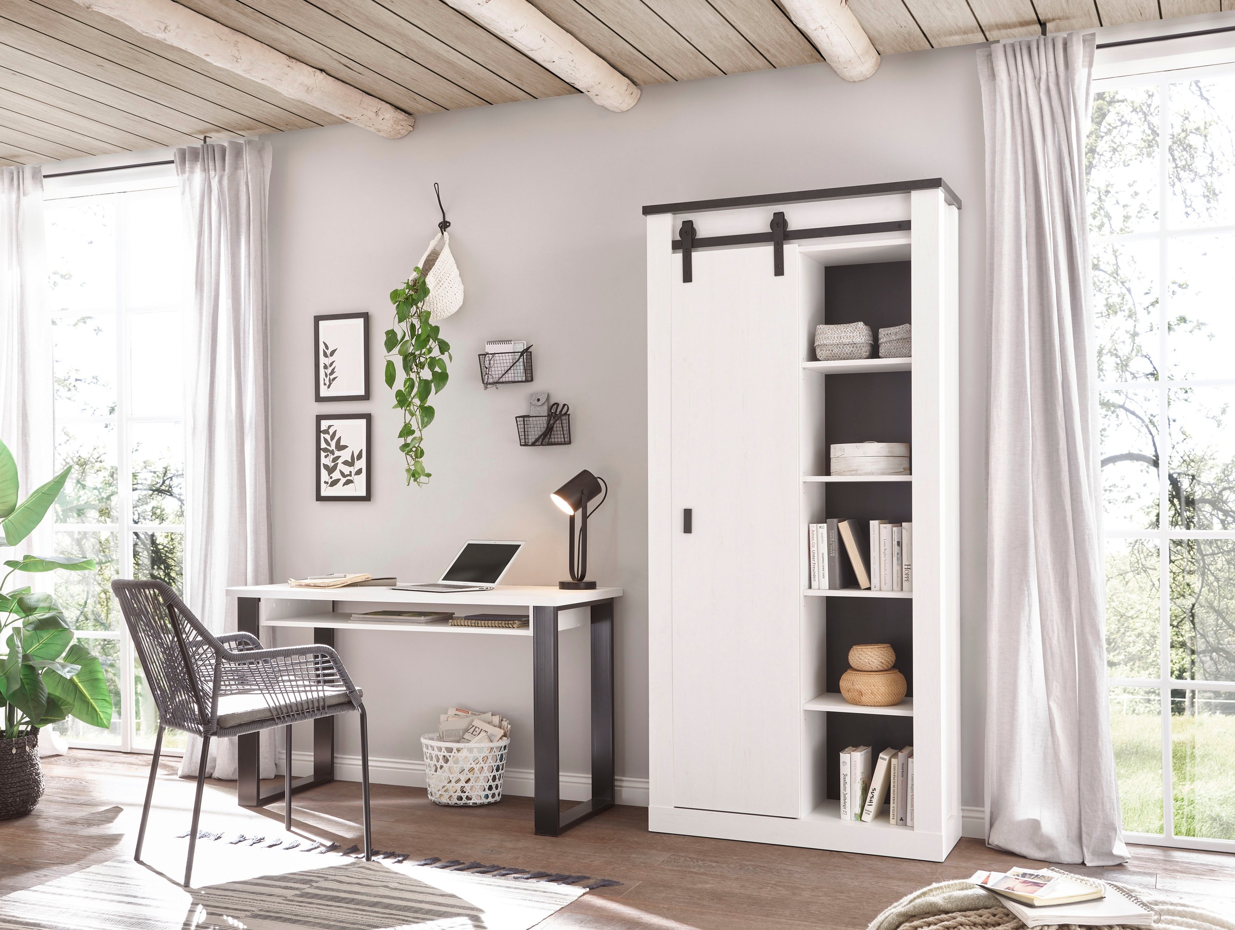 Home affaire Schrank-Set "SHERWOOD" 2 Stk. tlg. günstig online kaufen