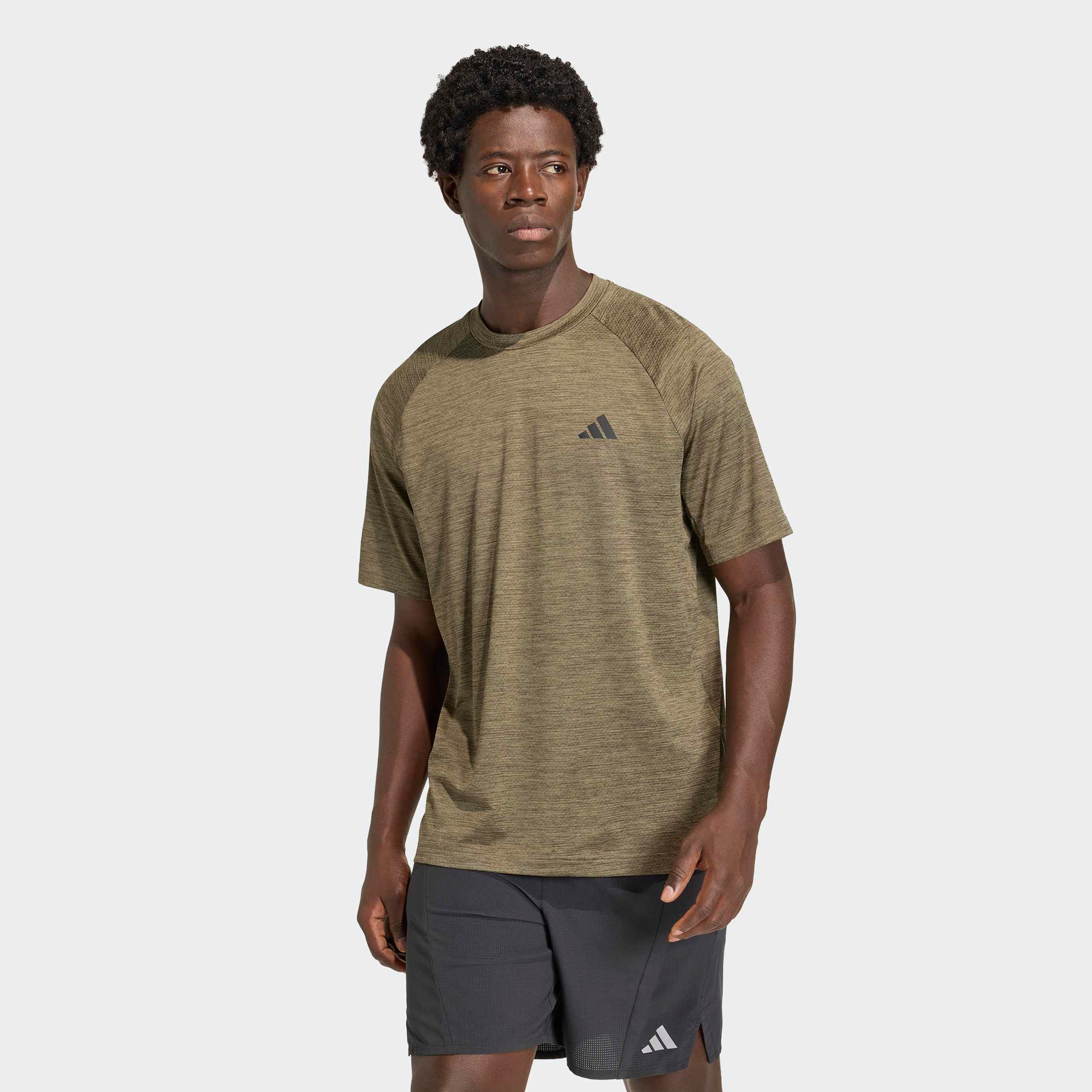 adidas Performance T-Shirt "TECHESS TEE" sportlicher Stil, mit Rundhalsausschnitt, Kurzarm, normale Länge