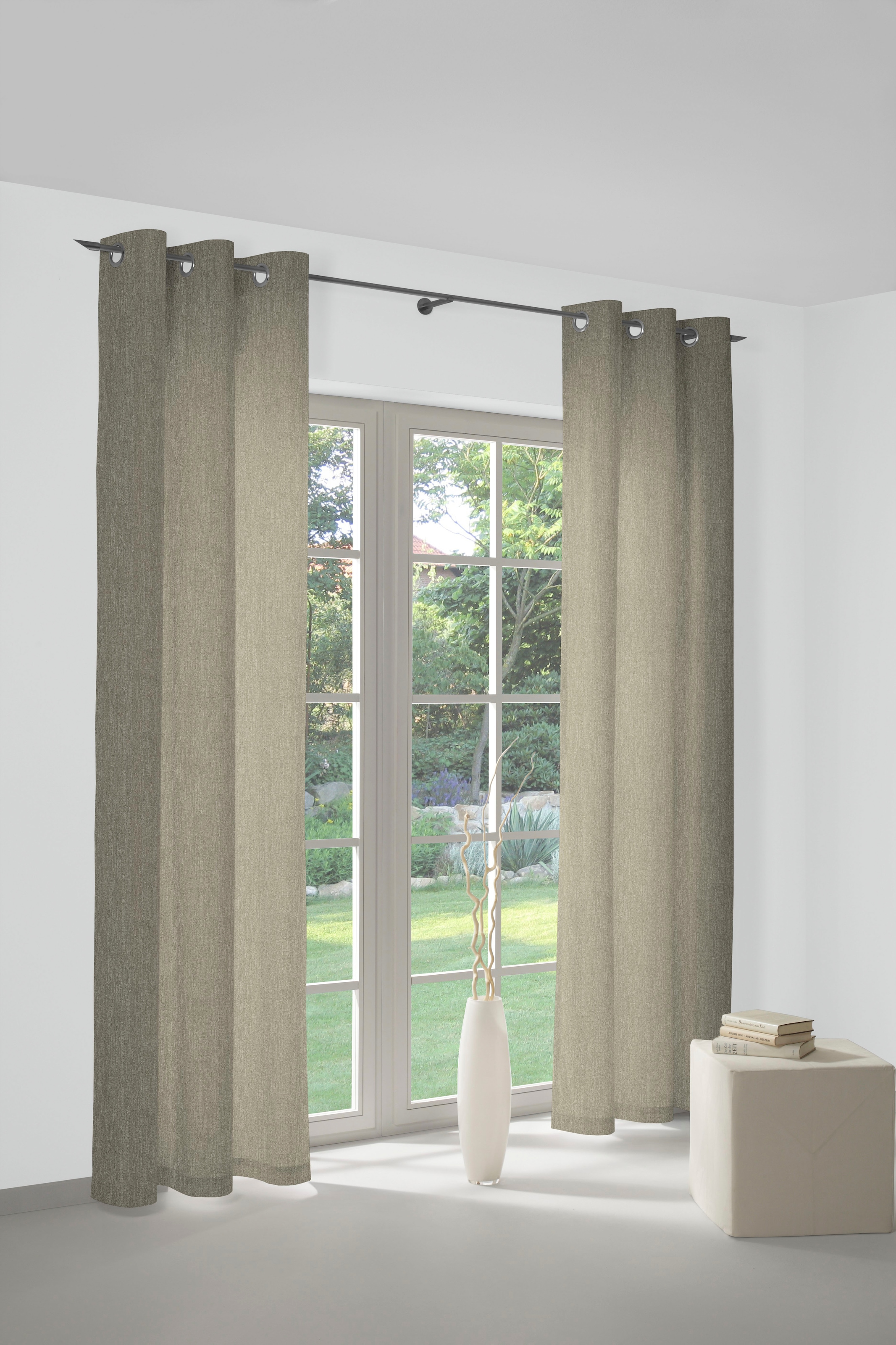 Wirth Vorhang "Torbole" Ösen 1 Stk. tlg. günstig online kaufen