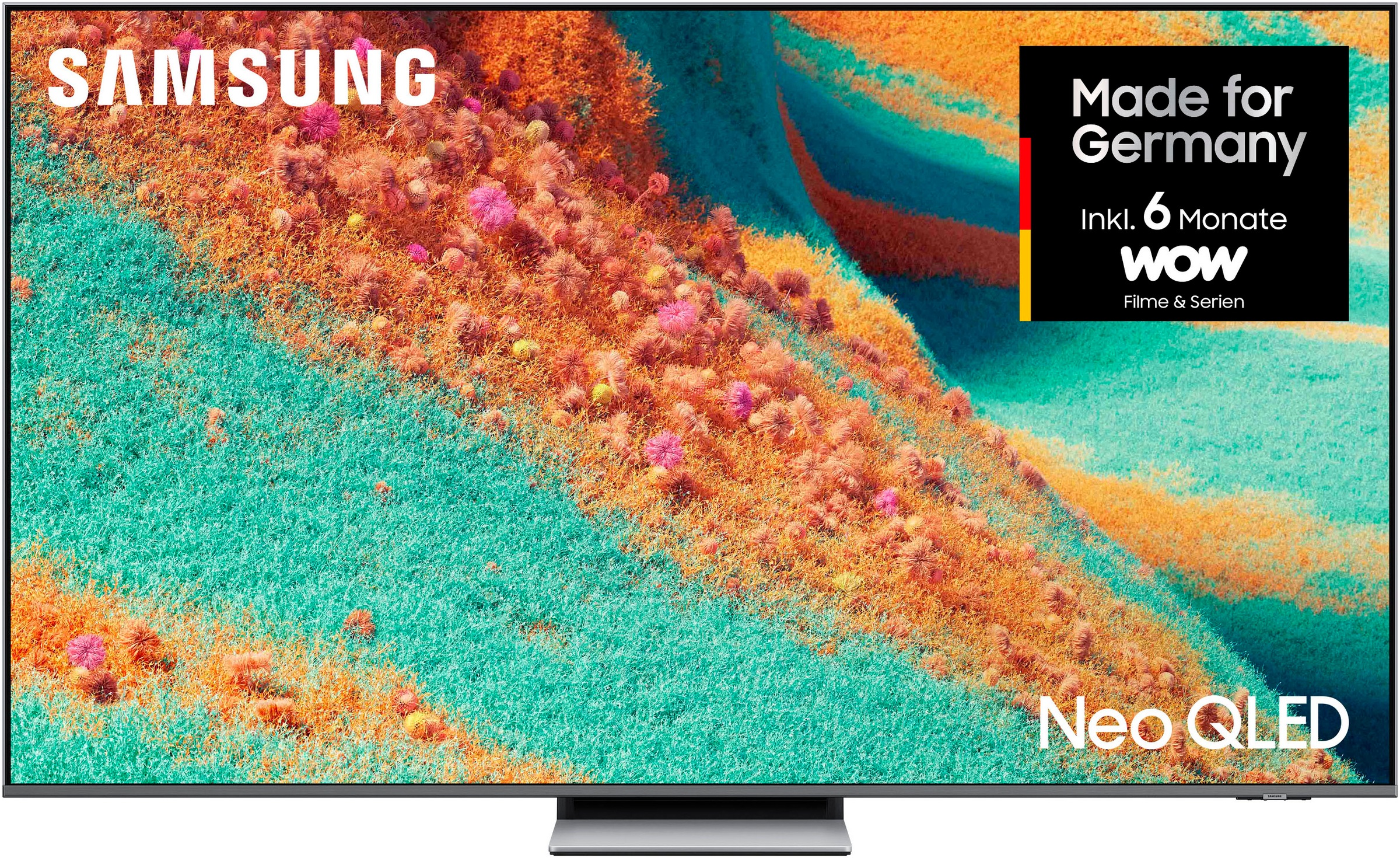SAMSUNG QLED-Fernseher "GQ55QN85FAU QLED Mini LED-Fernseher", 55 ′′, schwarz, Fernseher, NQ HDR+, 4K AI Upscaling, Dolby Atmos & AI Sound, Gaming bis