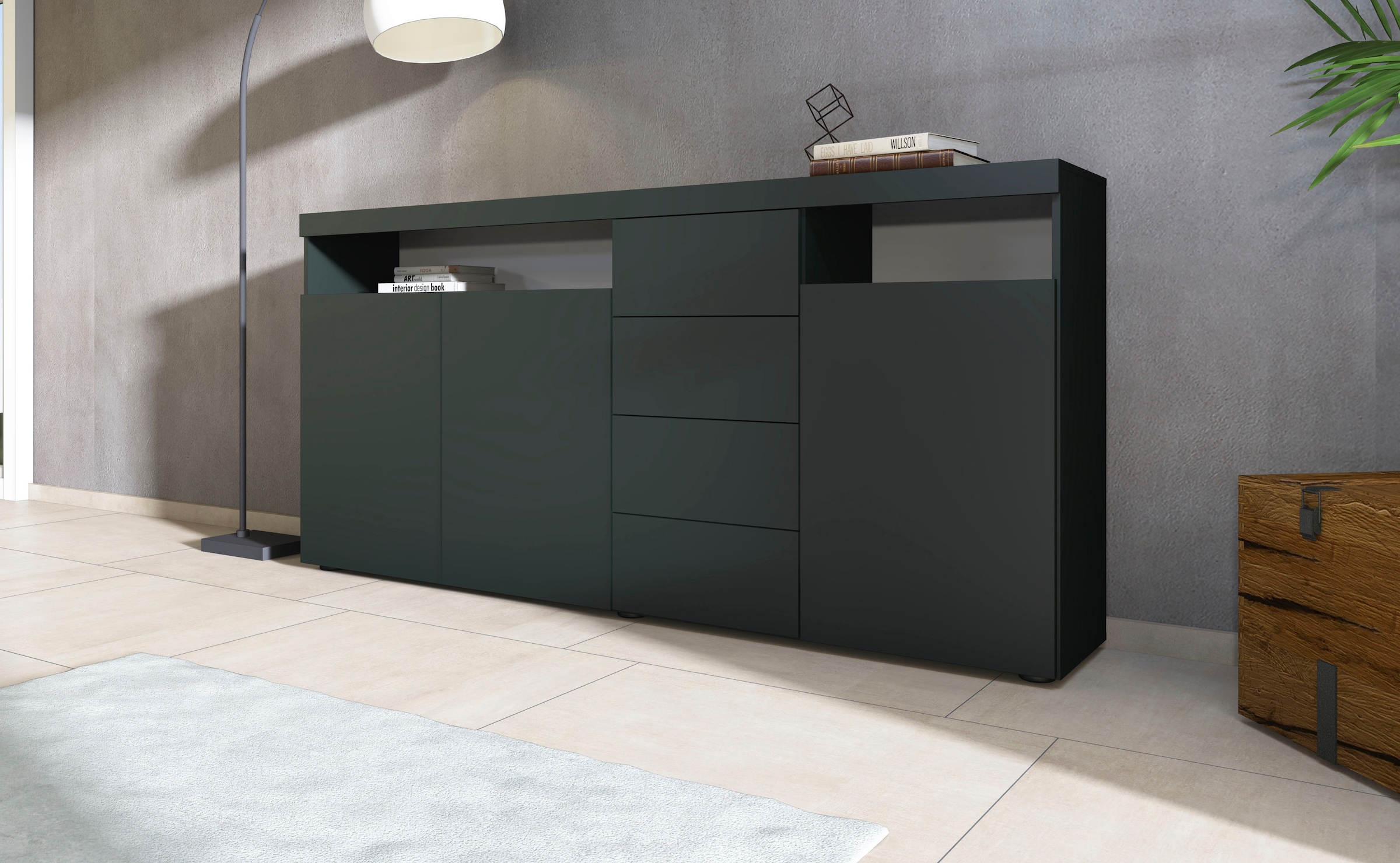 borchardt Möbel Highboard »Kapstadt«, Breite 200 cm