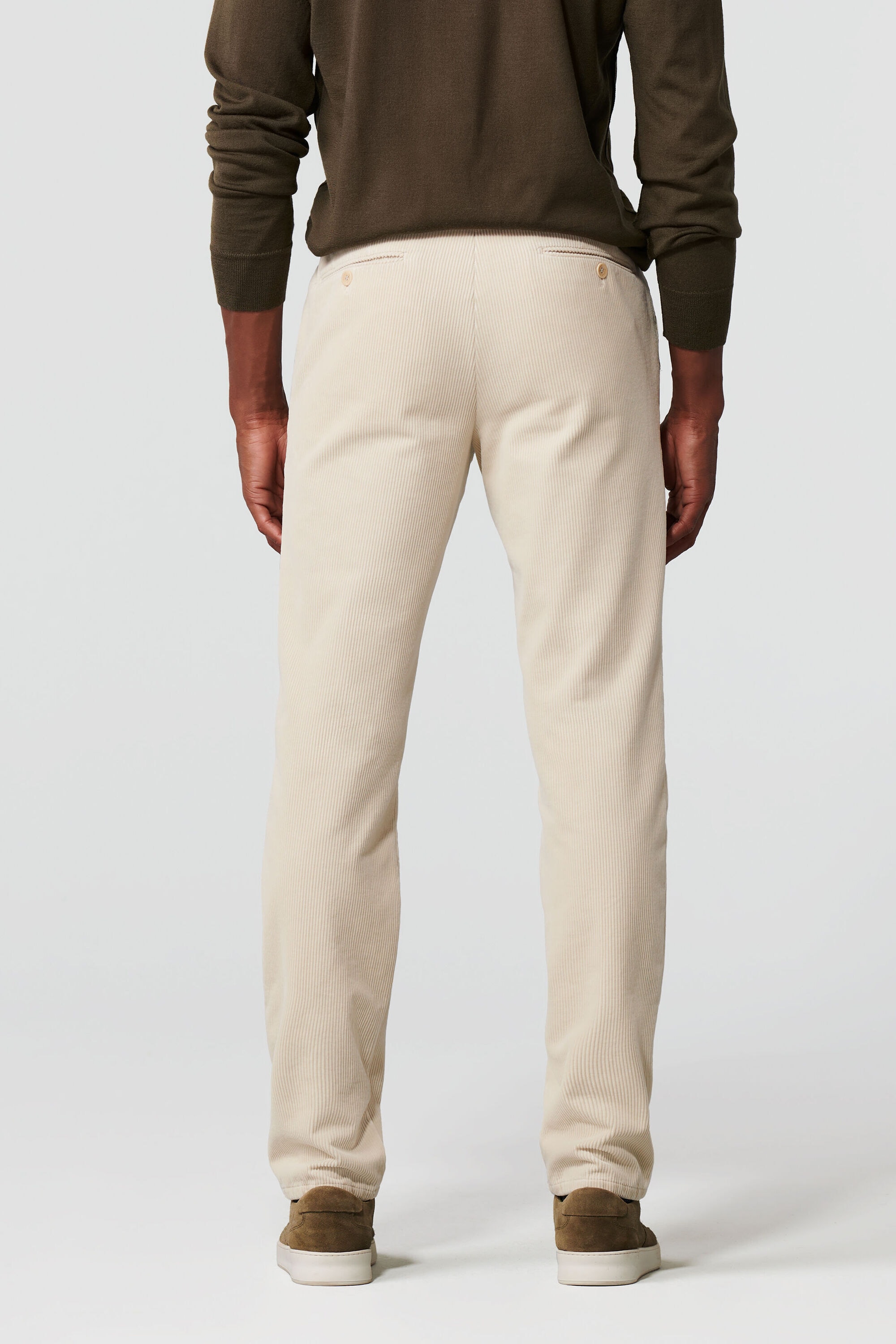 MEYER Chinos »Bonn«, Cordhose mit Stretch-Dehnbund
