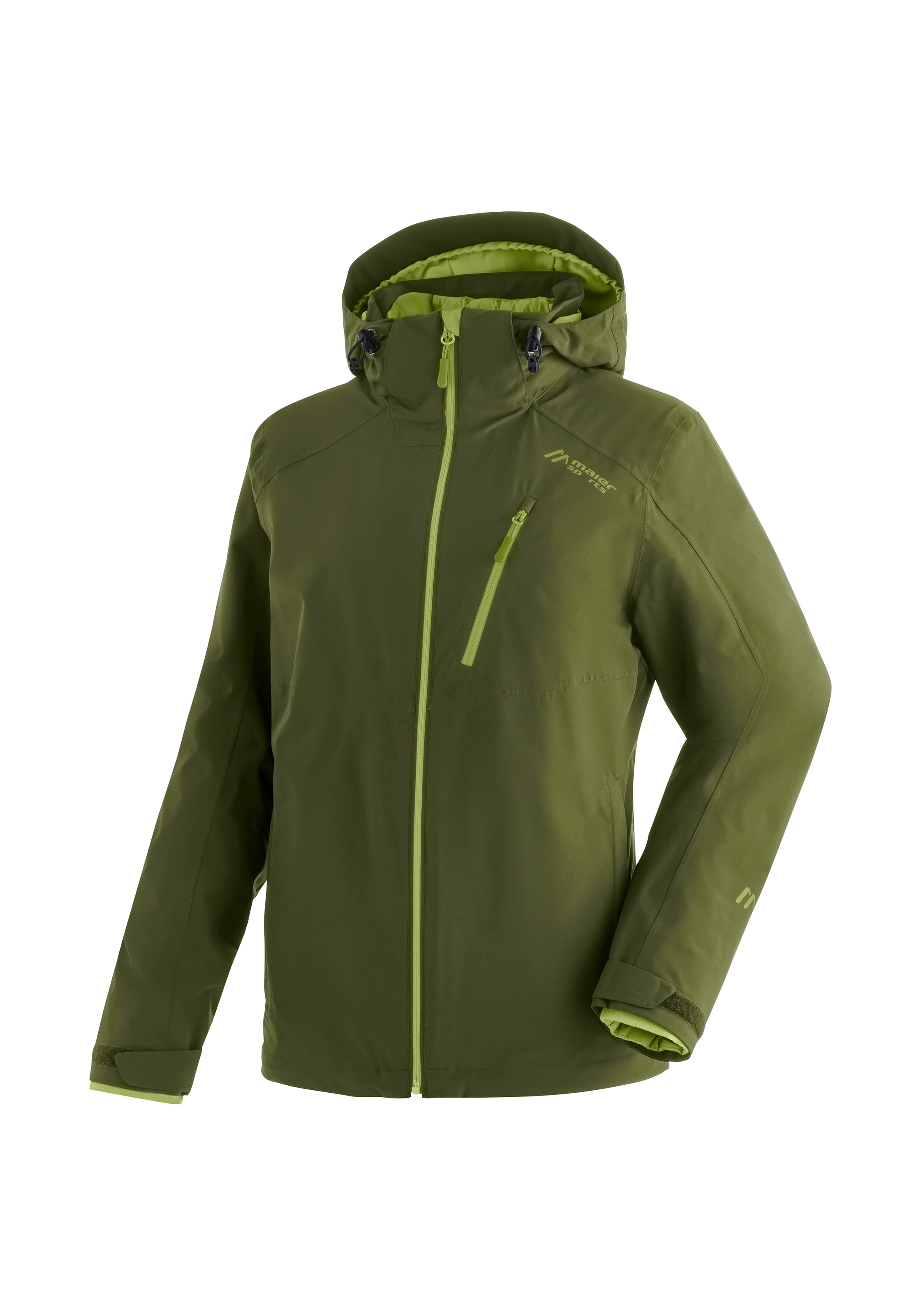 Maier Sports 3-in-1-Funktionsjacke "Ribut W", Wander-Jacke für Damen, wasserdicht und atmungsaktiv