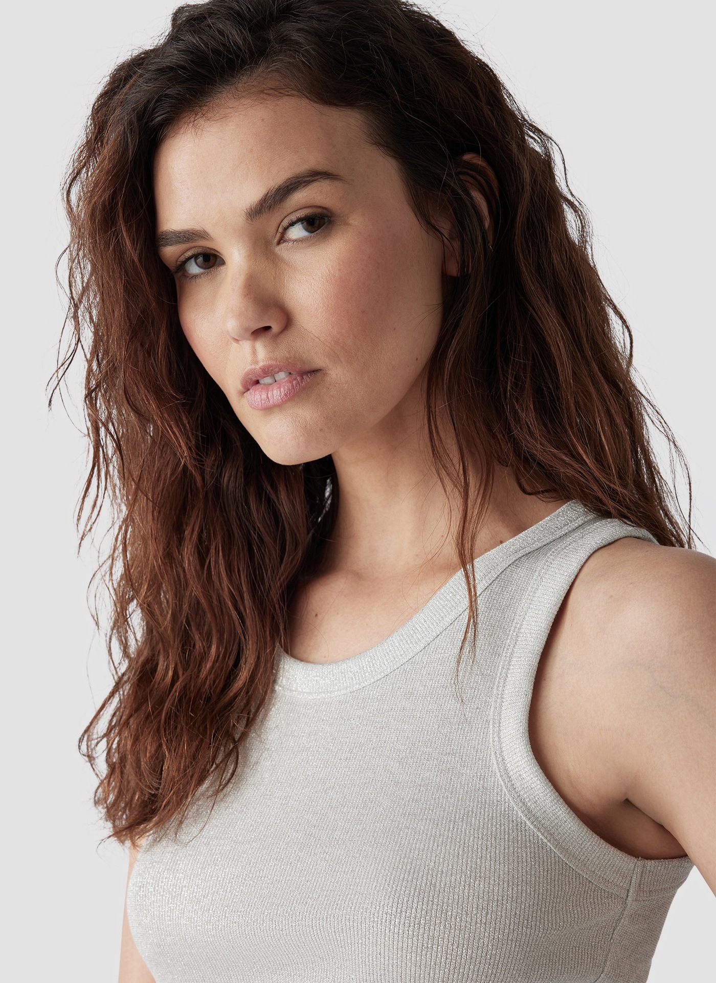 LeComte Longtop »LeComte Ripp-Top mit Glanz-Effekt«
