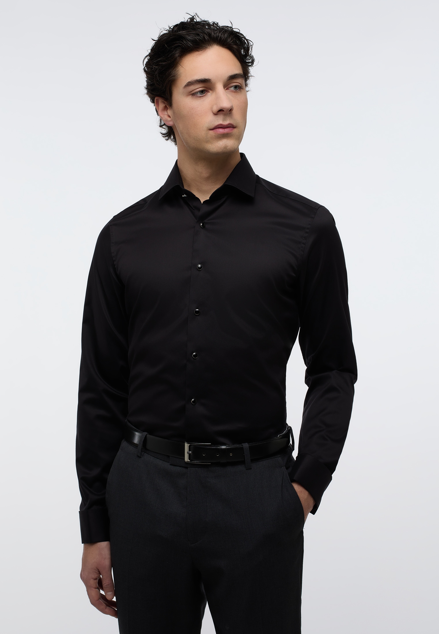 Eterna Langarmhemd "SLIM FIT", NON IRON (bügelfrei) günstig online kaufen