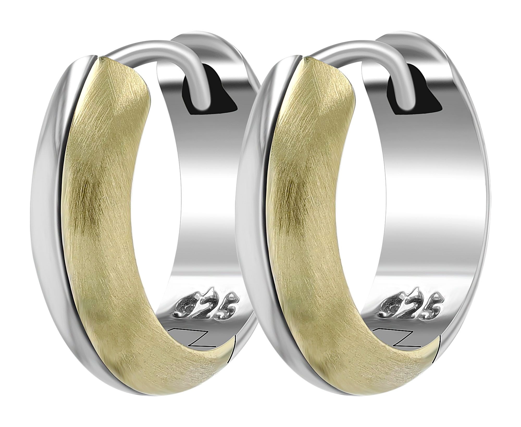 Adelia´s Klappcreolen "Damen Ohrringe – Klappcreole aus 925 Silber" Ideal z günstig online kaufen