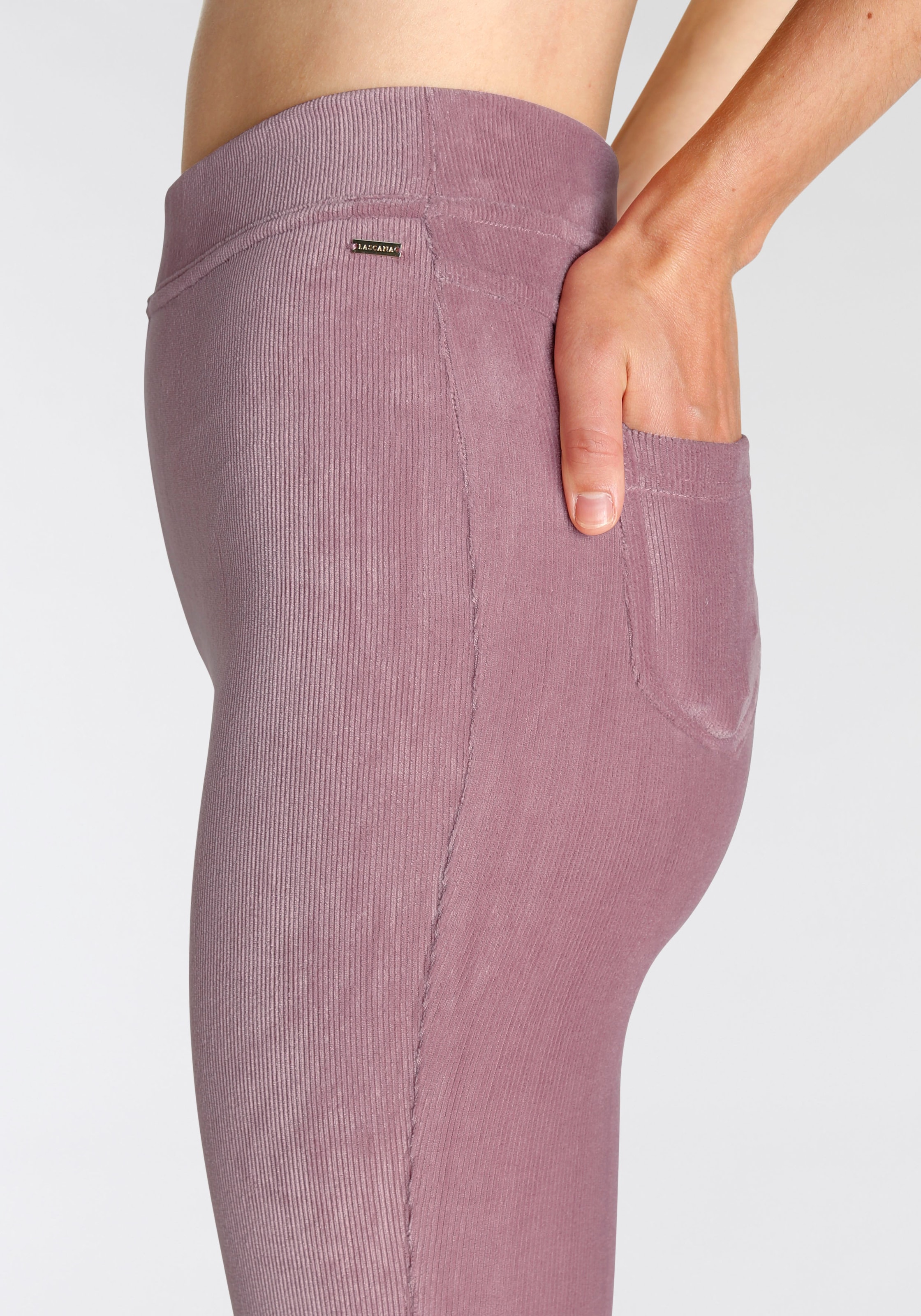 LASCANA Jazzpants, aus weichem Material in Cord-Optik, Loungewear