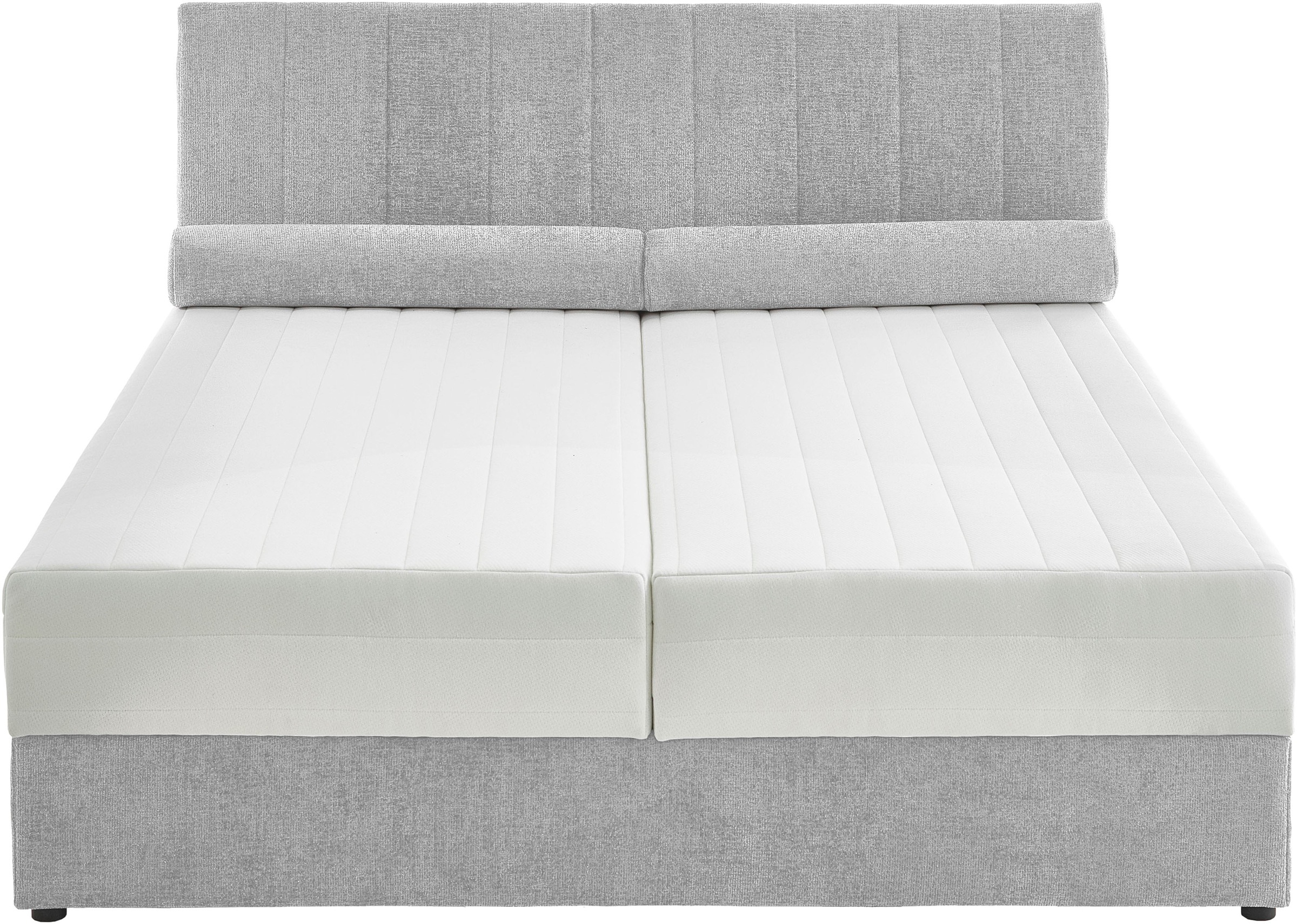 ATLANTIC home collection Boxbett »ALISIA«, mit Taschenfederkern, Bettkasten und Kissenrolle im Originalbezug