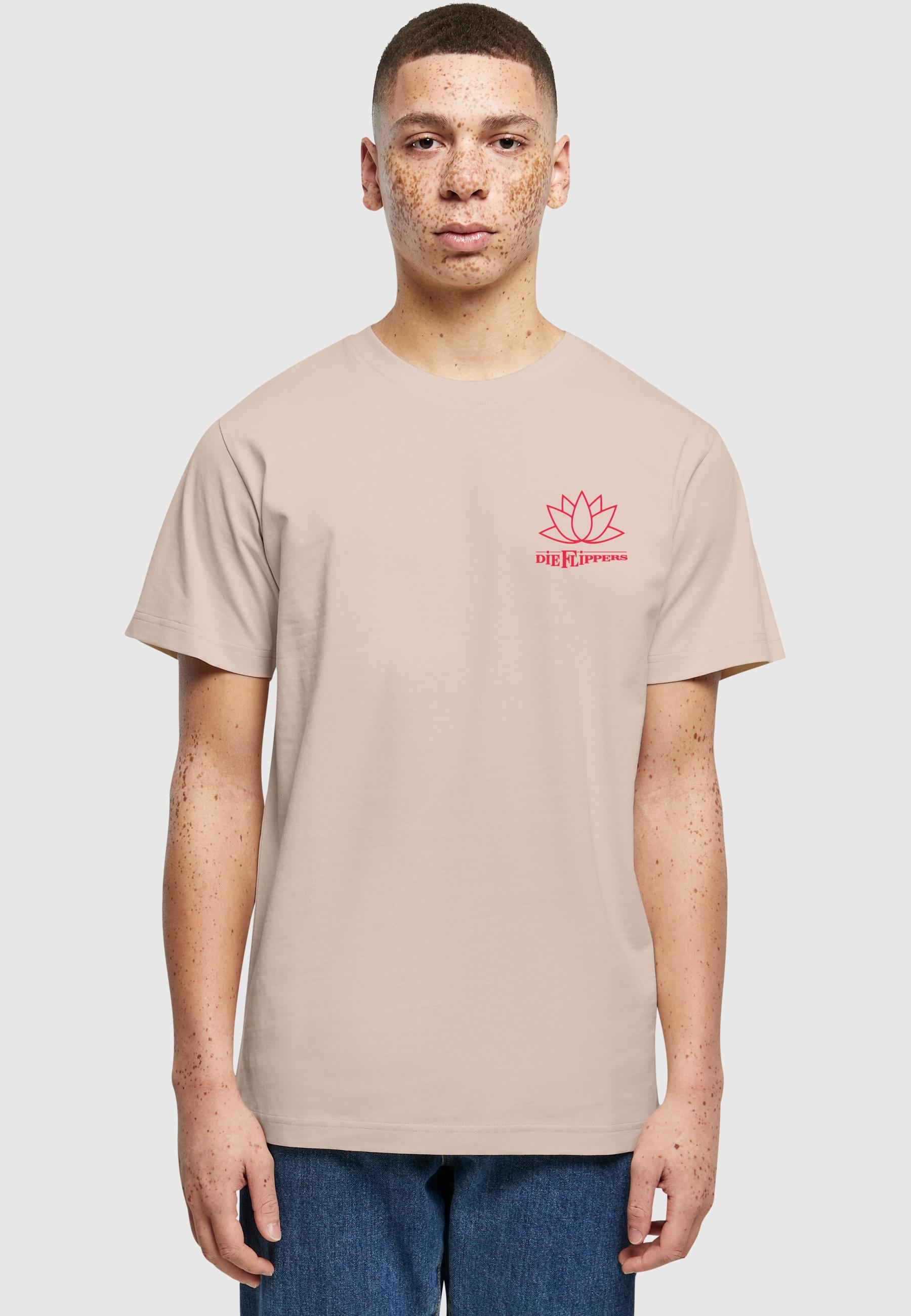 Merchcode T-Shirt »Merchcode Die Flippers - Lotosblume T-Shirt 3«, (1 tlg.)
